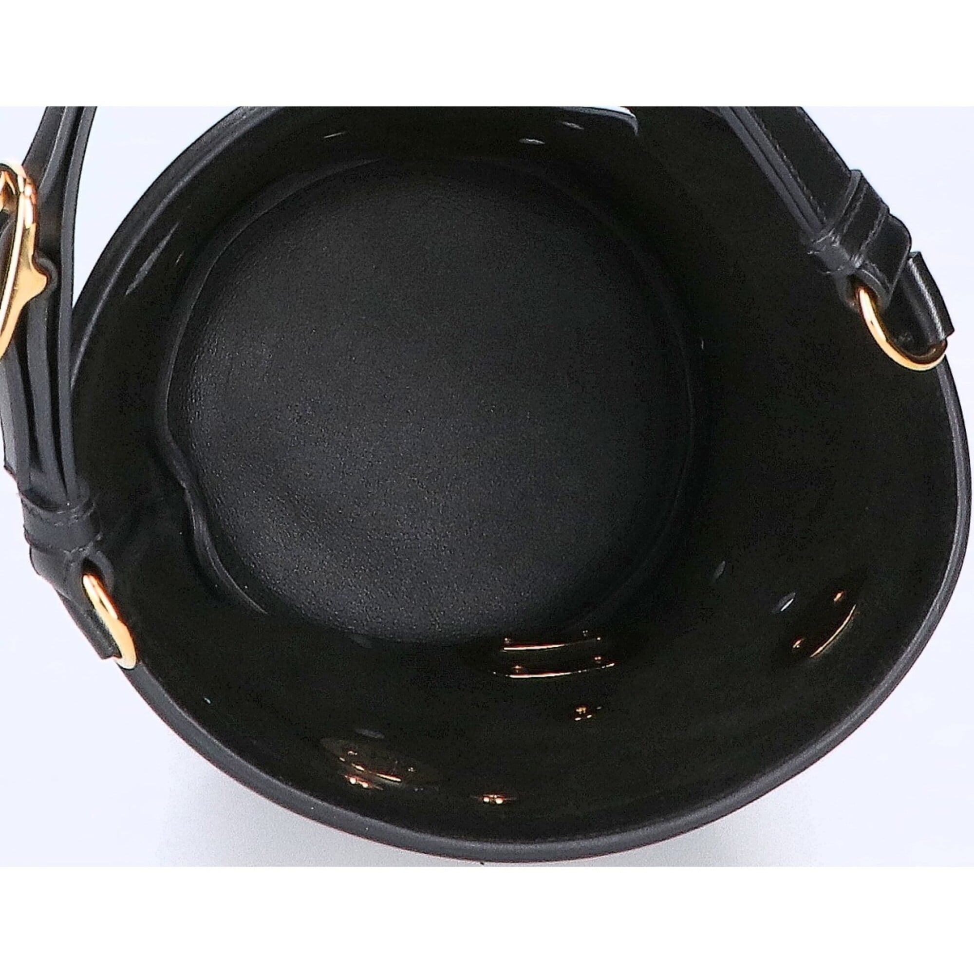 Hermes Black Tadelakt Leather Handbag (Pre-Owned)