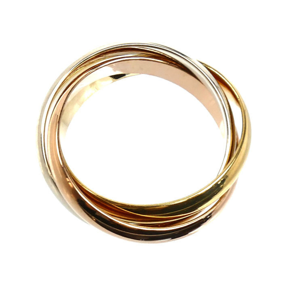 Cartier Yellow Gold (18K) Pink Gold (18K) White Gold (18K) Band Ring (Pre-Owned)
