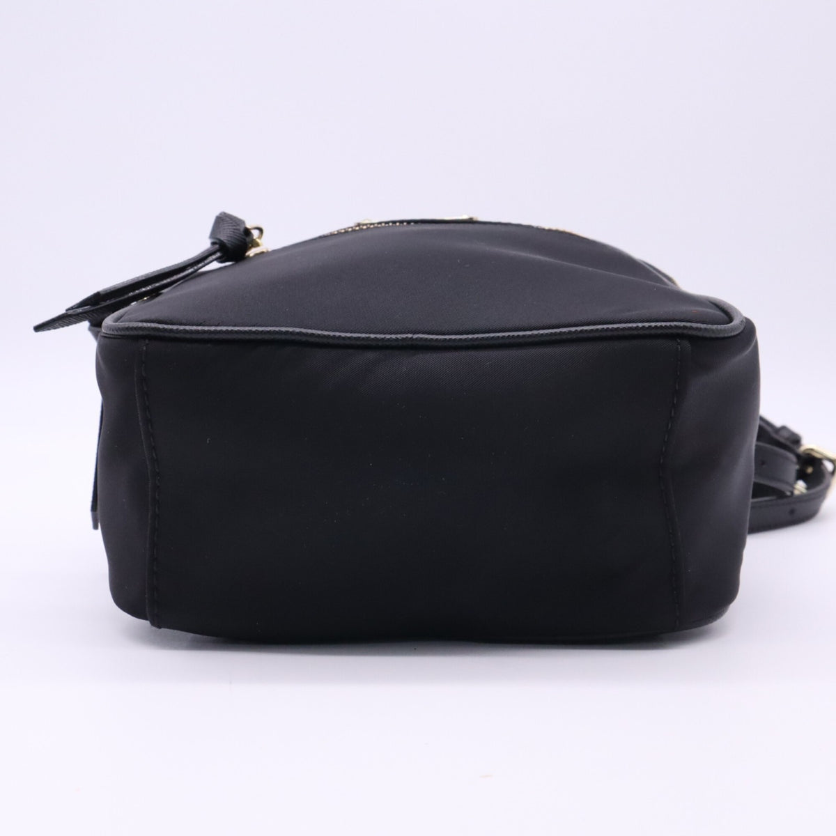 Kate Spade Black Nylon Leather Backpack (Pre-Owned)