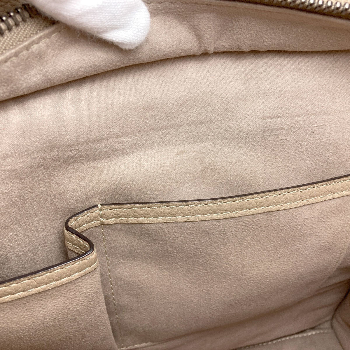 Celine Brown Leather Tote Bag (Pre-Owned)