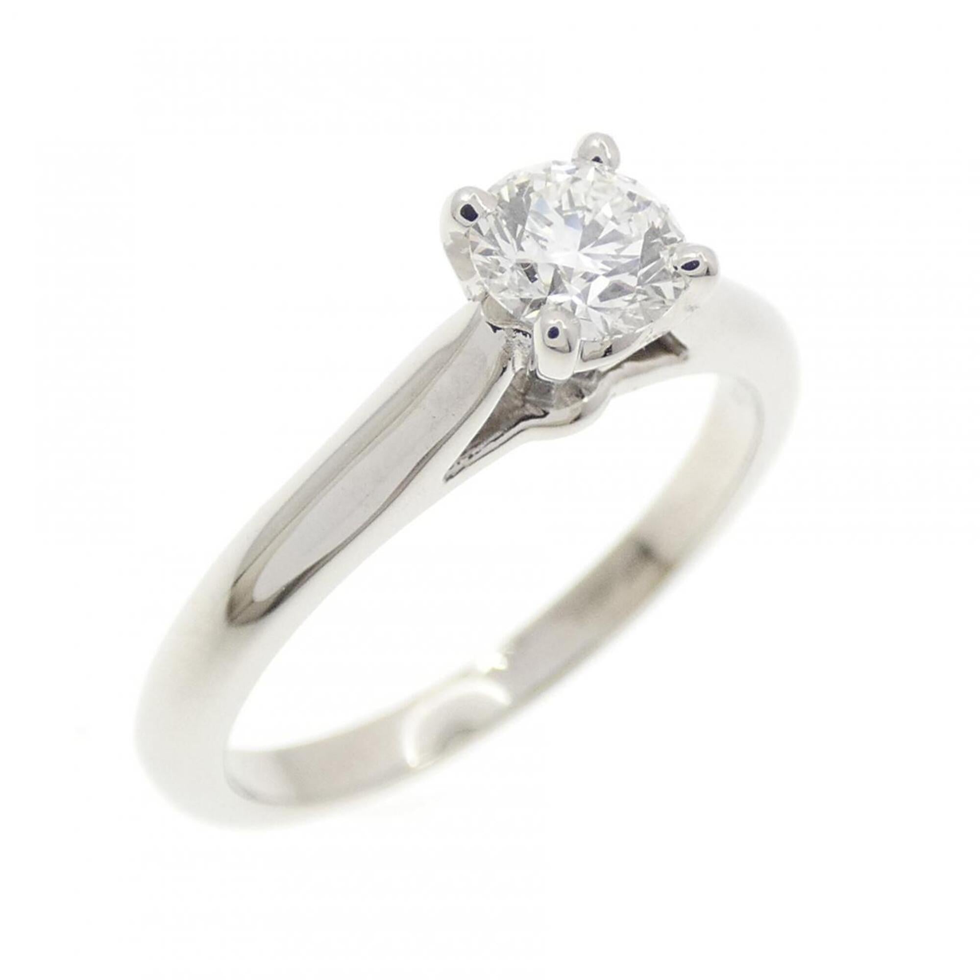 Cartier Silver Platinum 950 Anniversary Ring (Pre-Owned)
