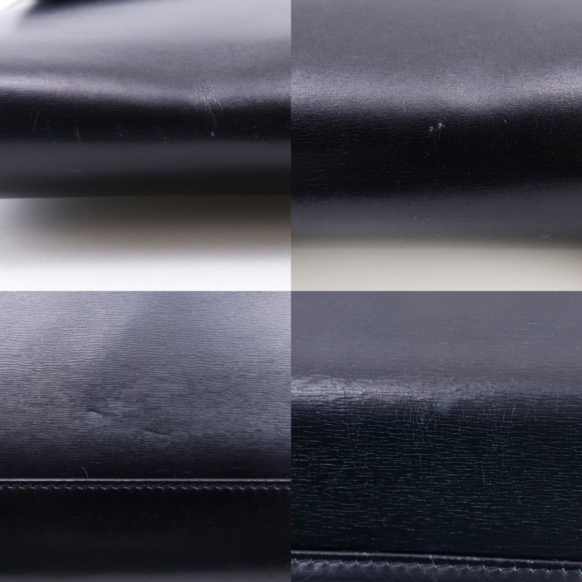 Celine Black Leather Clutch Bag Shoulder Bag (Pre-Owned)