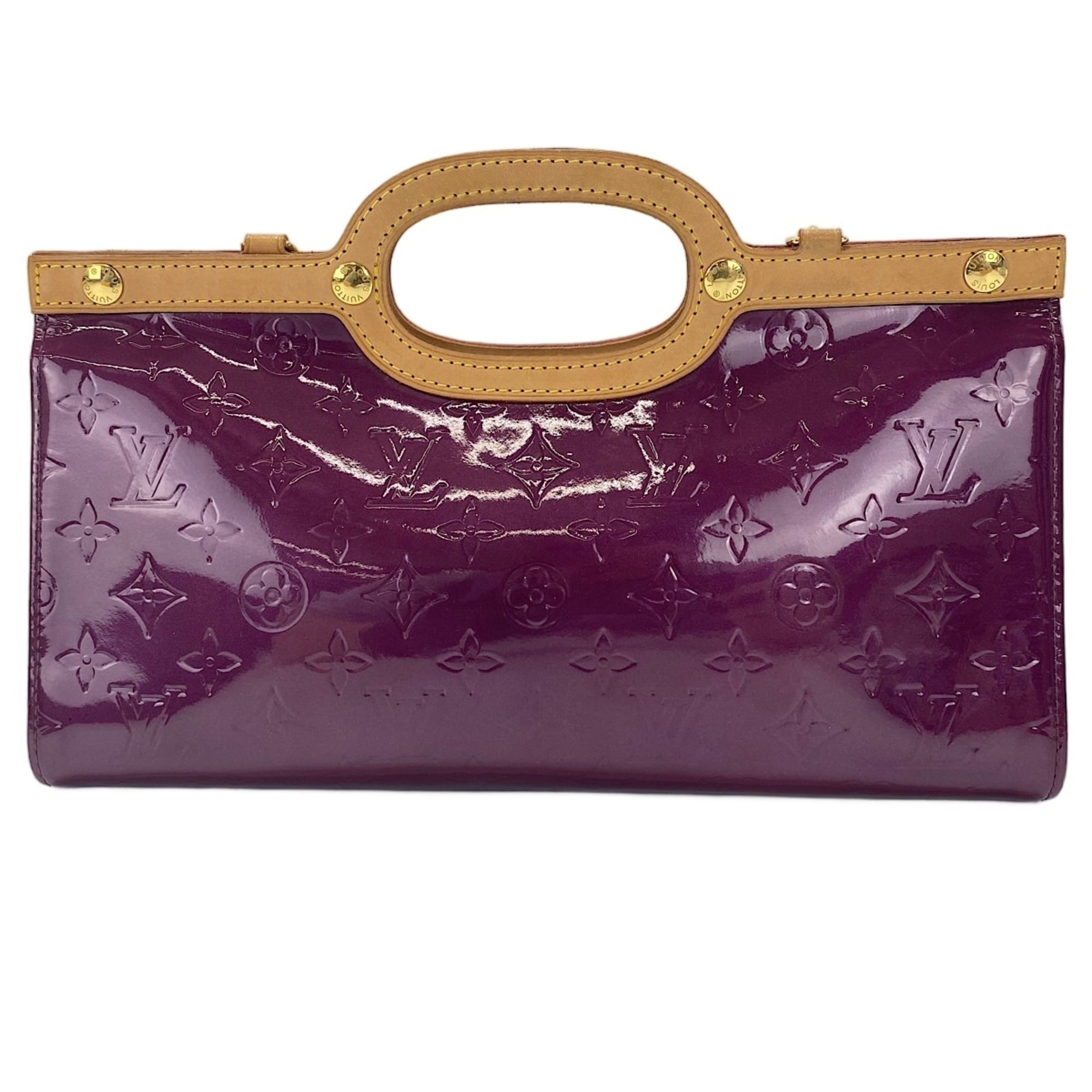 Louis Vuitton Purple Handbag (Pre-Owned)