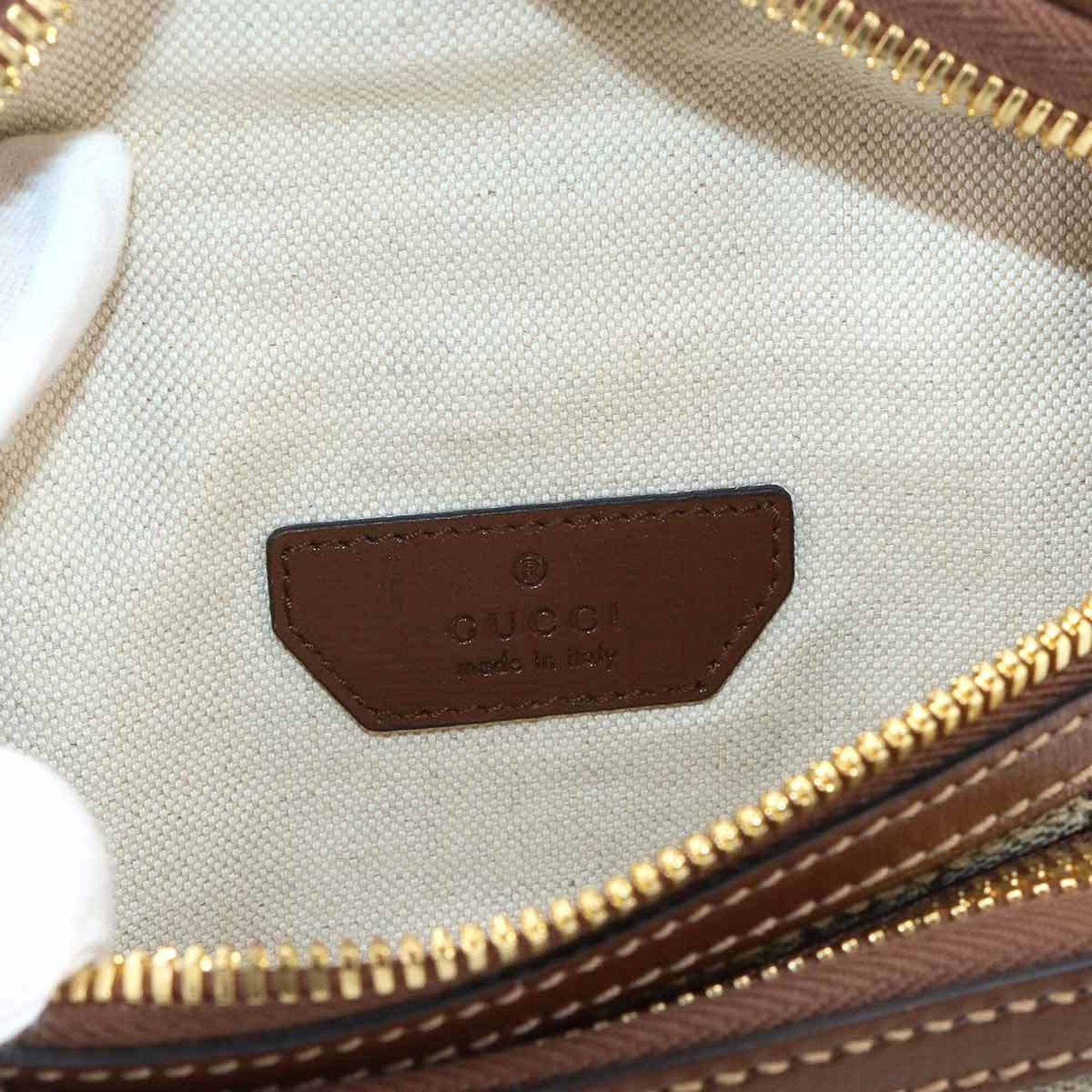 Gucci Gg Supreme Leather Fanny Pack (Pre-Owned)