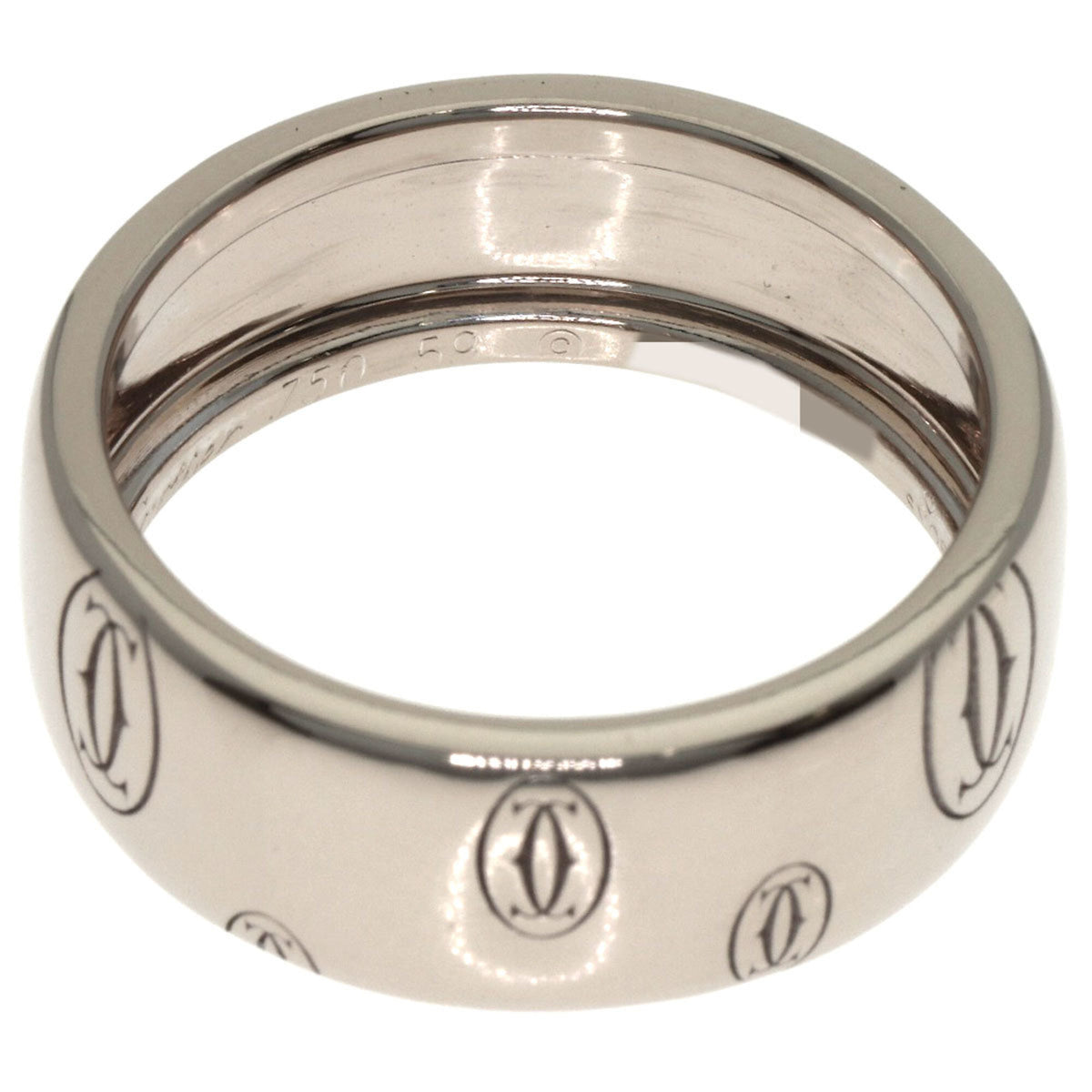 Cartier Happy Birthday White Gold (18K) Band Ring (Pre-Owned)