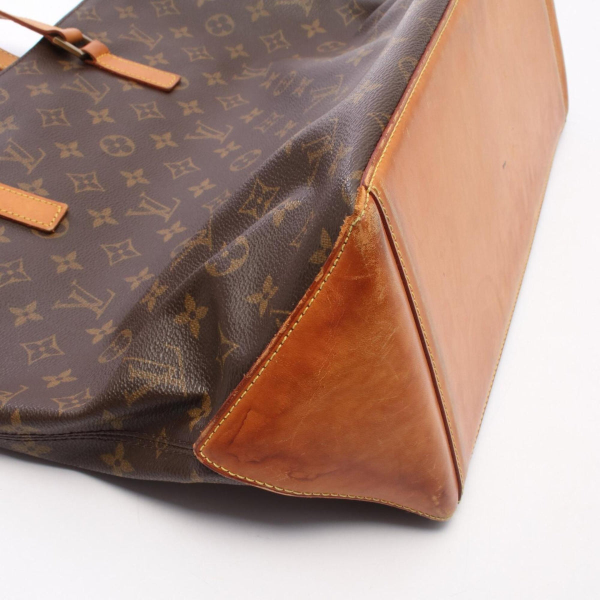 Louis Vuitton Brown Monogram Monogram Leather Handbag Tote Bag (Pre-Owned)