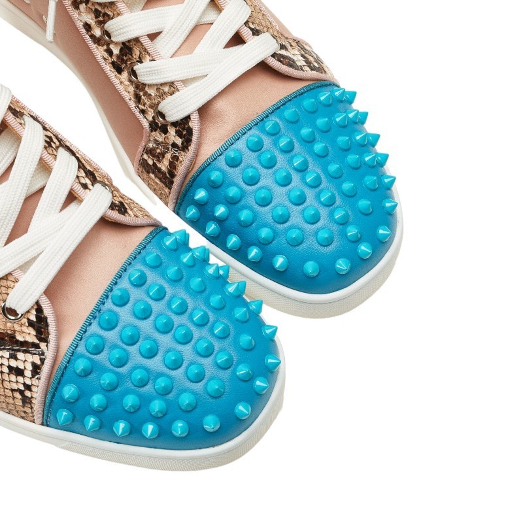 Christian Louboutin Multi-Color Pink Sneakers (Pre-Owned)