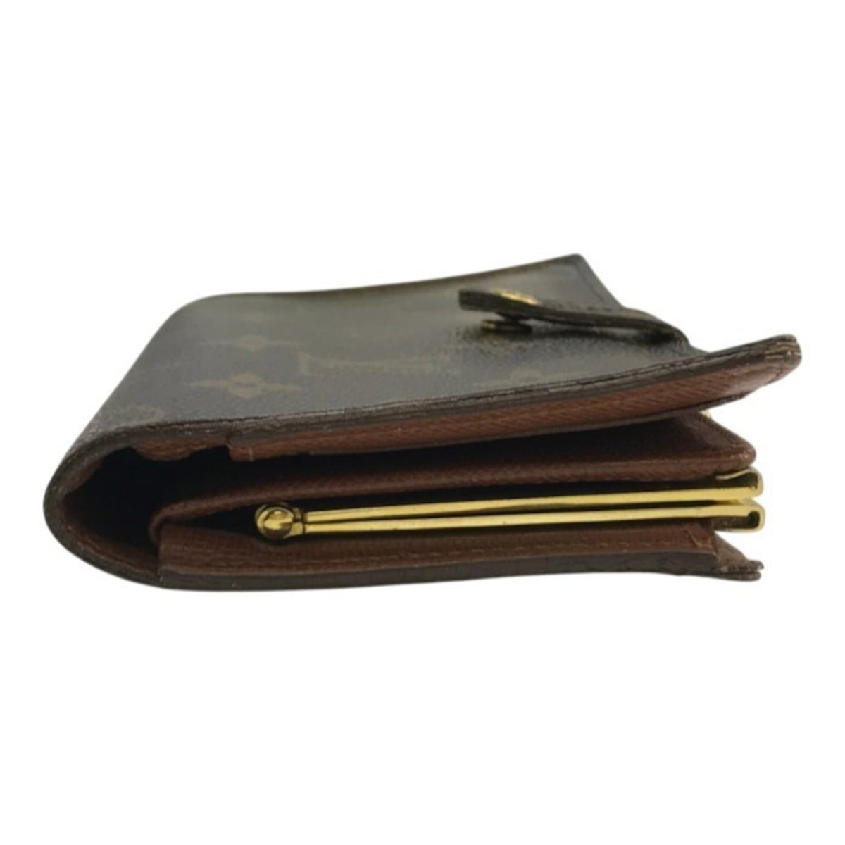 Louis Vuitton Monogram Brown Monogram Long Wallet (Bi-Fold) (Pre-Owned)