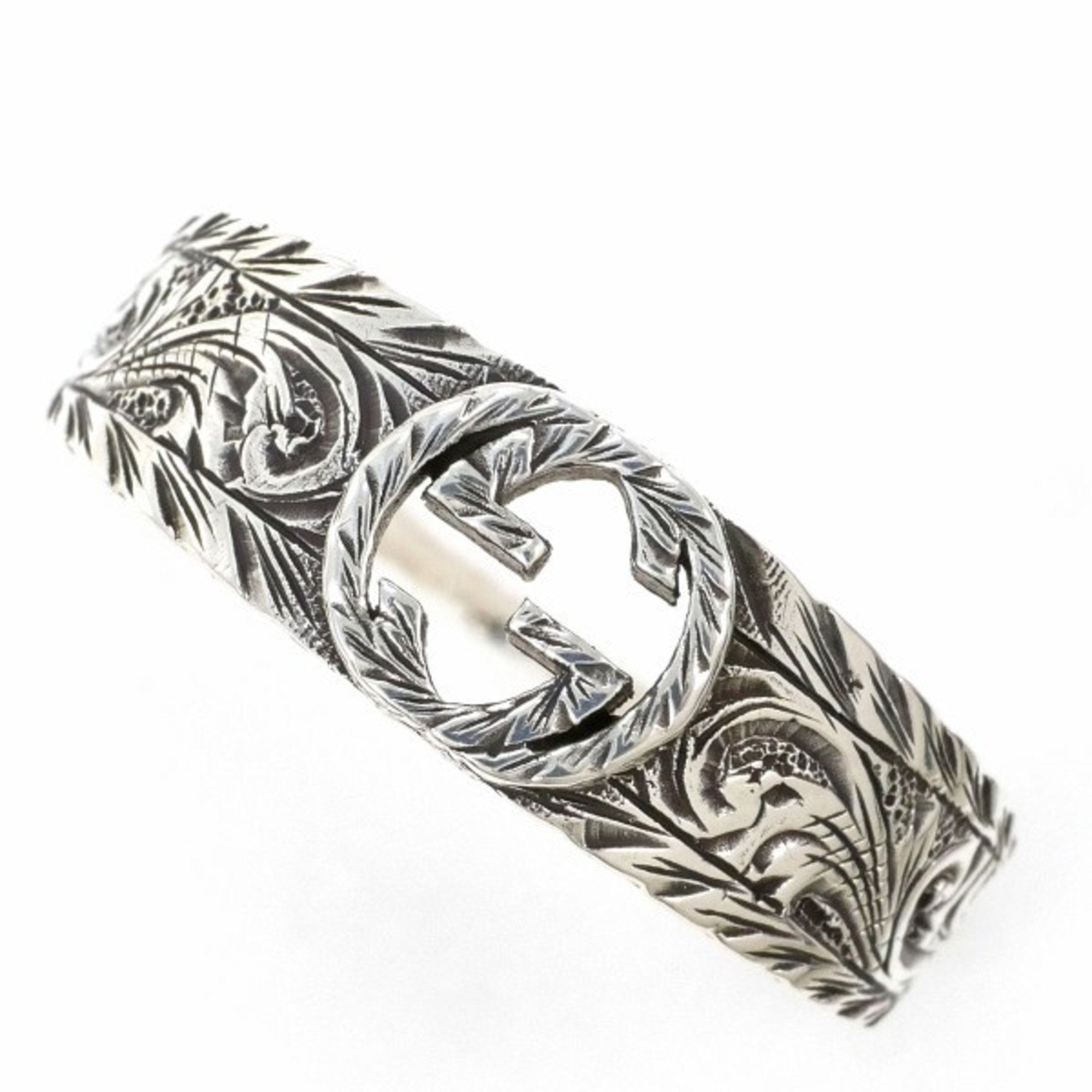 Gucci Silver Silver 925 Band Ring (Pre-Owned)