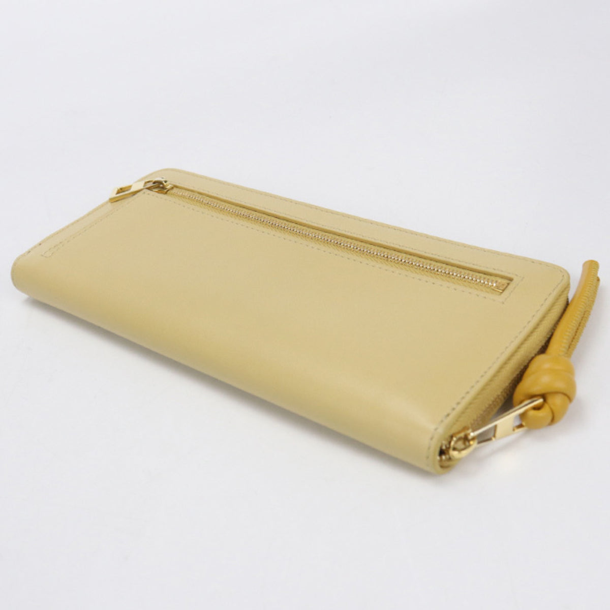 Loewe Yellow Leather Long Wallet (Bi-Fold) (Pre-Owned)