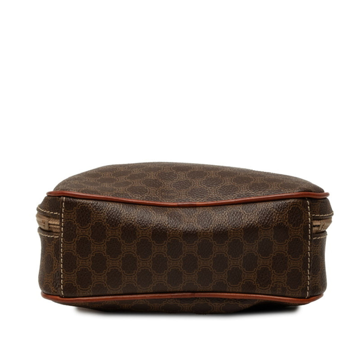 Celine Brown Pvc Leather Shoulder Bag (Pre-Owned)