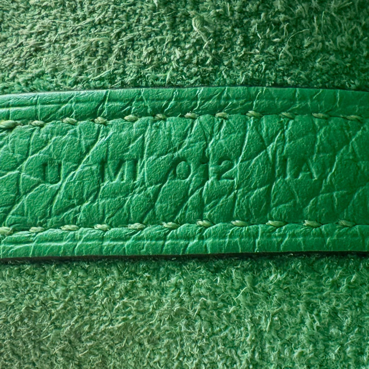 Hermes Taurillon Clemence Leather Handbag (Pre-Owned)