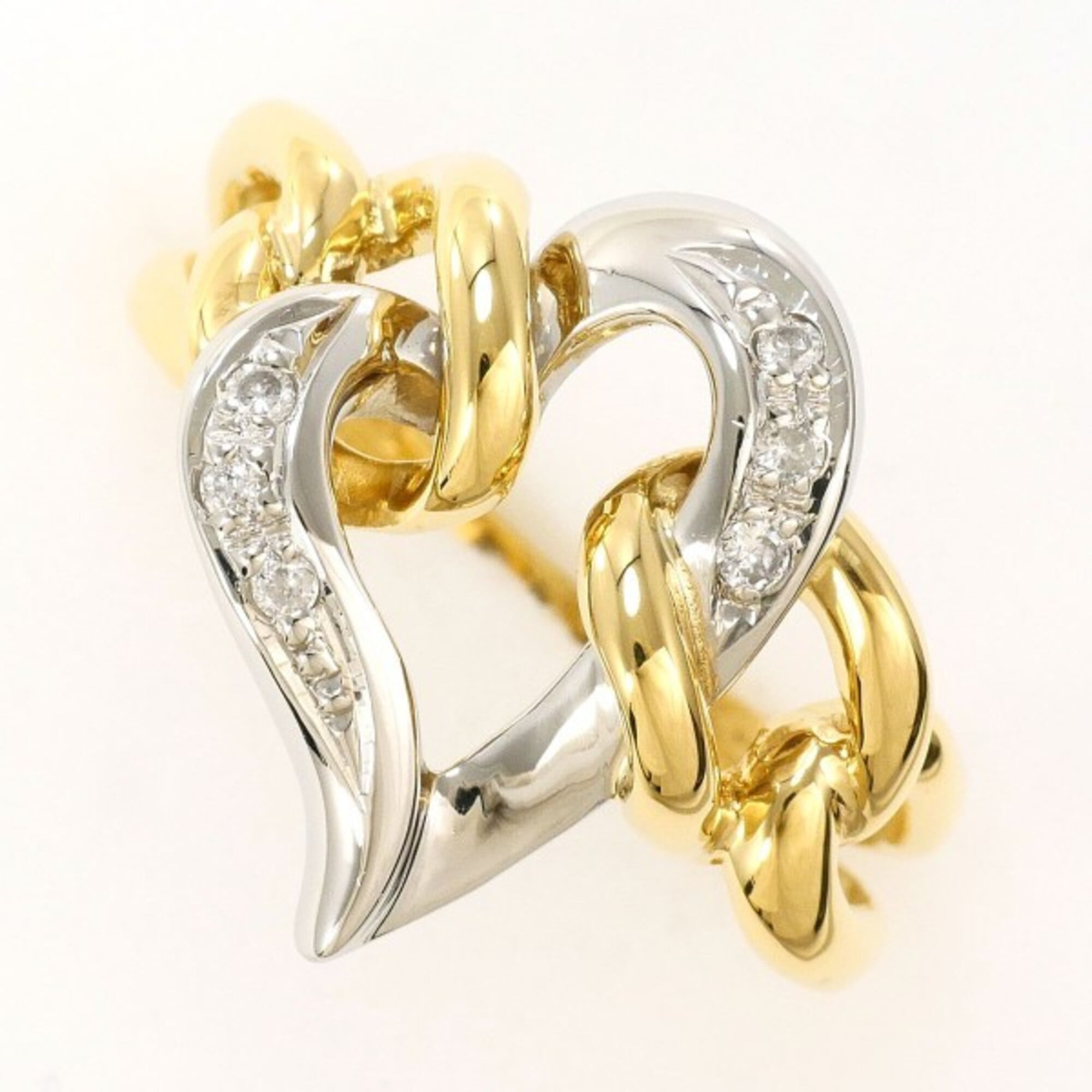 Unbranded Platinum Yellow Gold Yellow Gold (18K) Platinum 900 Band Ring (Pre-Owned)