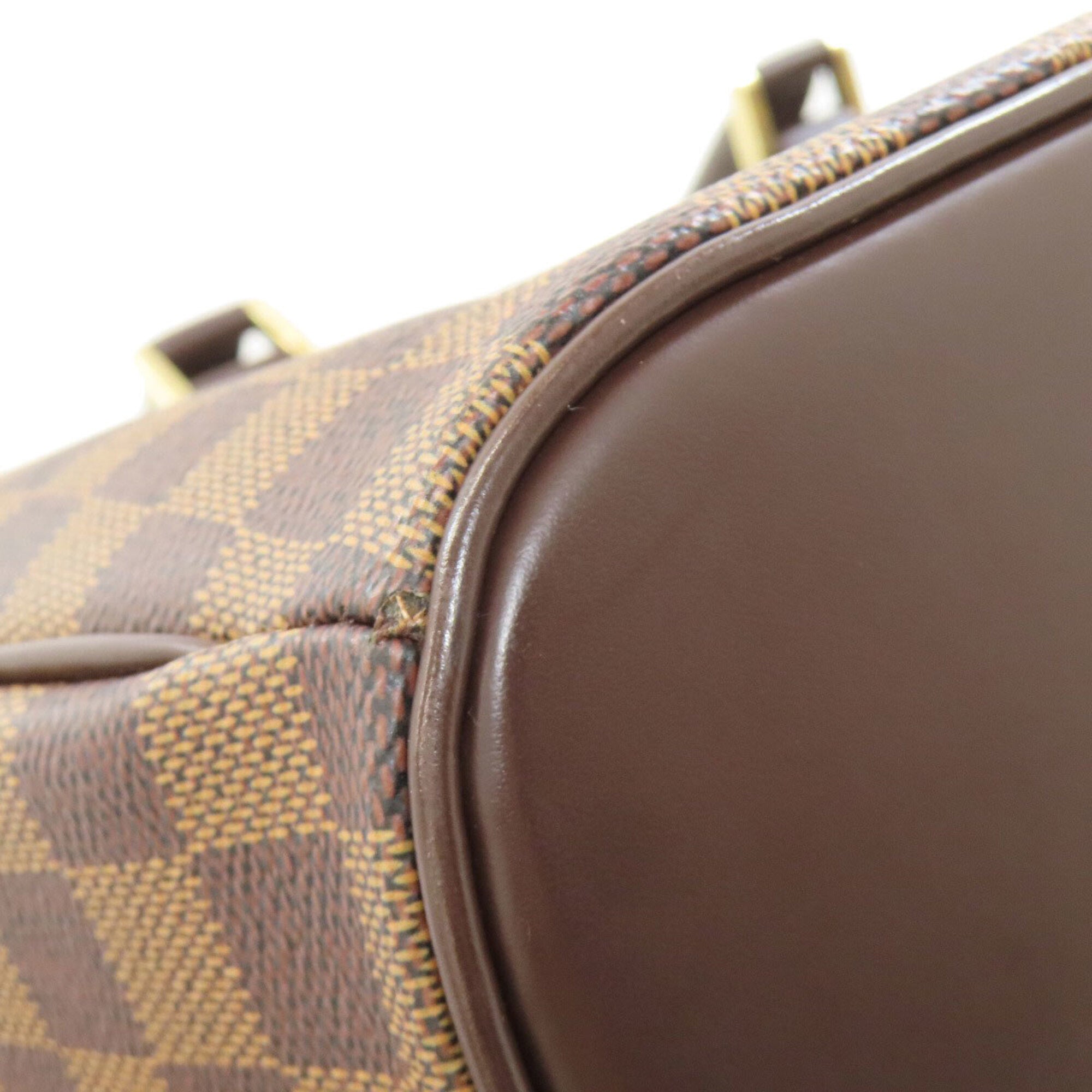 Louis Vuitton Damier Damier Canvas Ebene Damier Canvas Handbag (Pre-Owned)