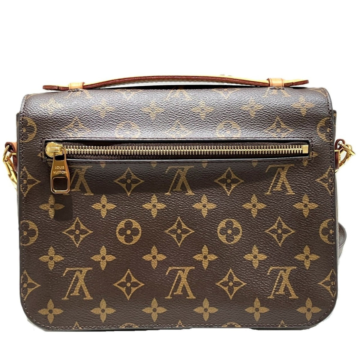 Louis Vuitton Monogram Brown Monogram Handbag Pochette (Pre-Owned)
