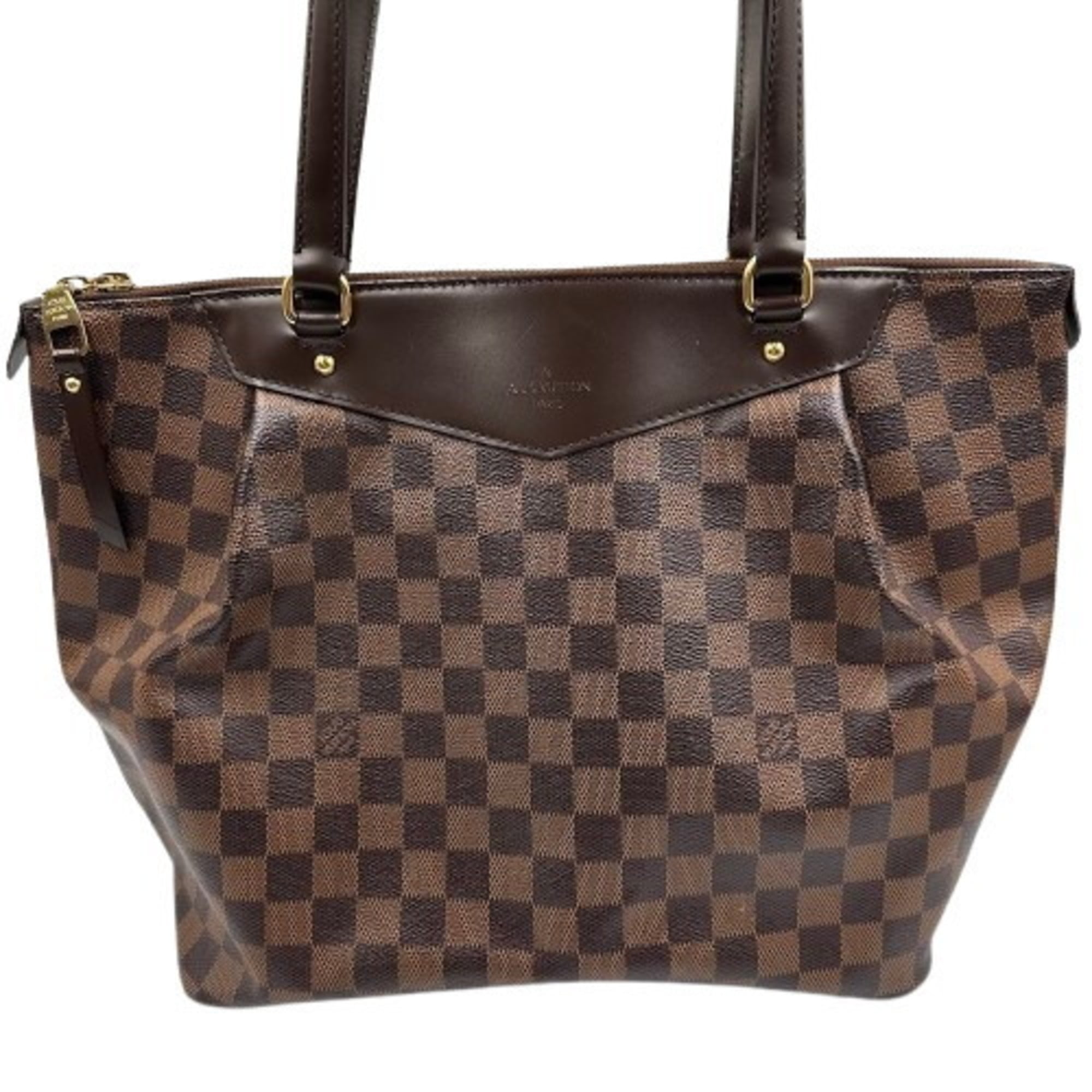 Louis Vuitton Damier Brown Pvc Tote Bag (Pre-Owned)