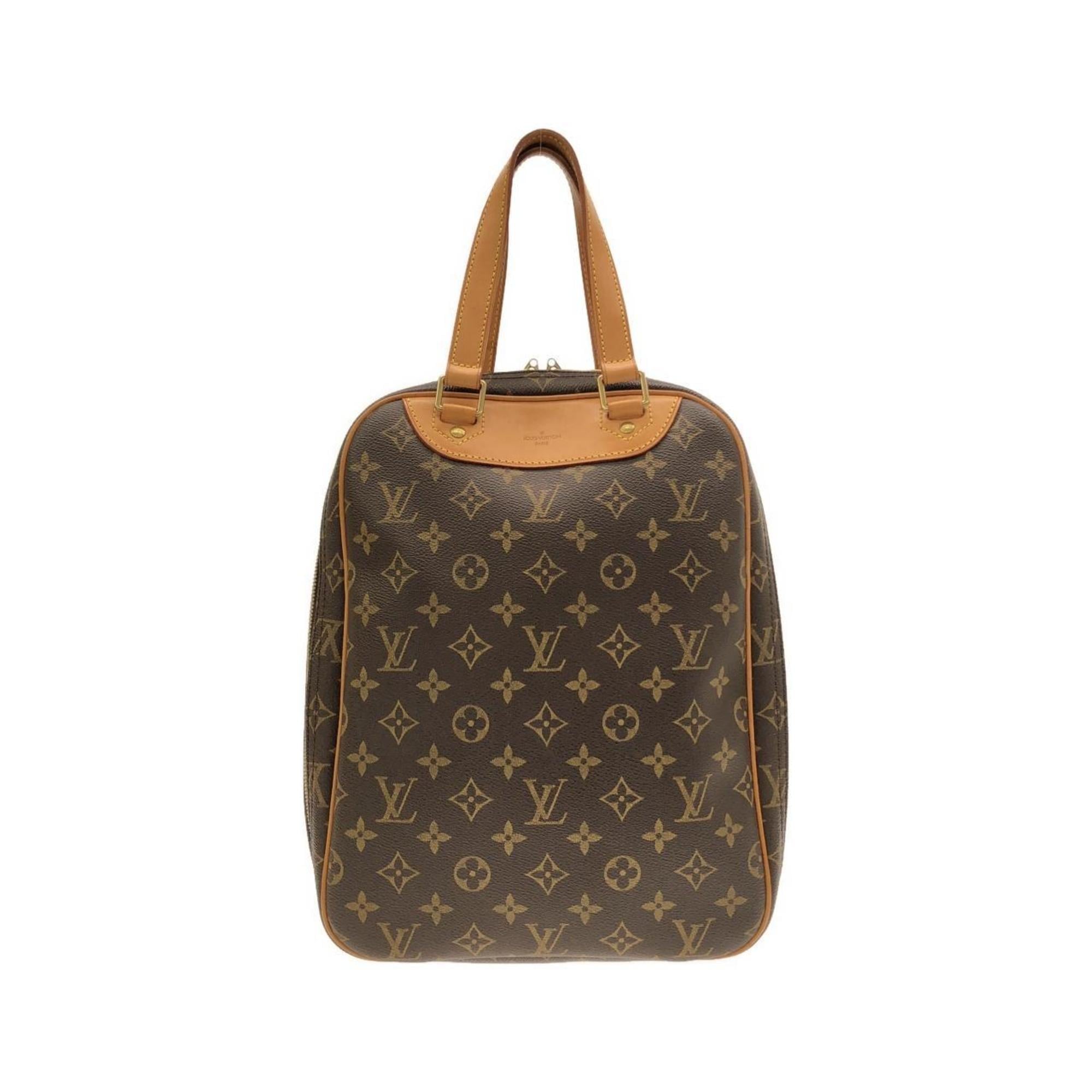 Louis Vuitton Marron Coated Canvas Handbag (Pre-Owned)