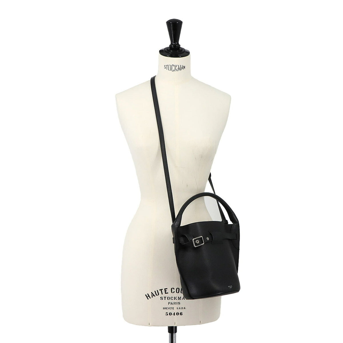 Celine Black Leather Handbag (Pre-Owned)