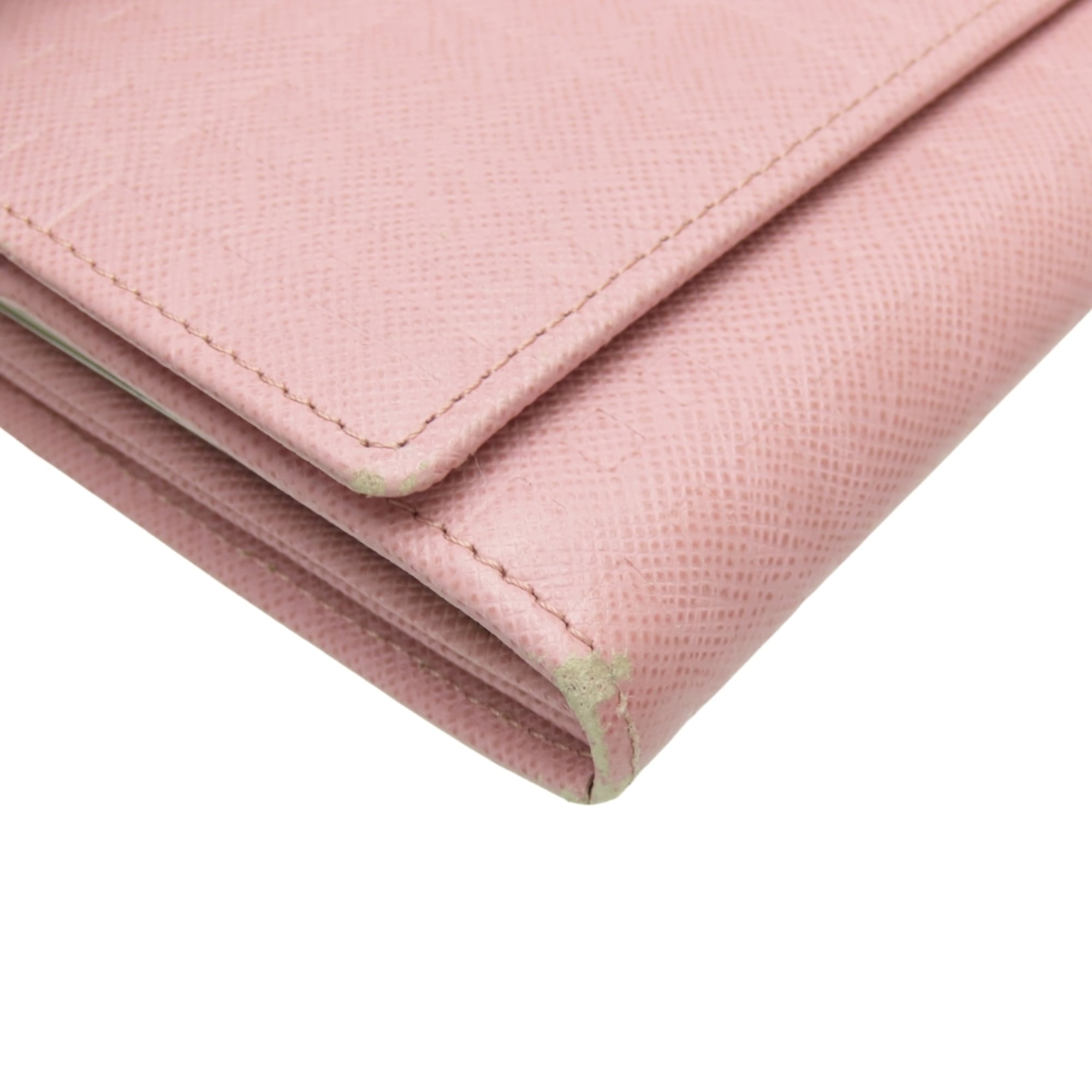 Burberry Pink Leather Coin Purse/Coin Case (Pre-Owned)