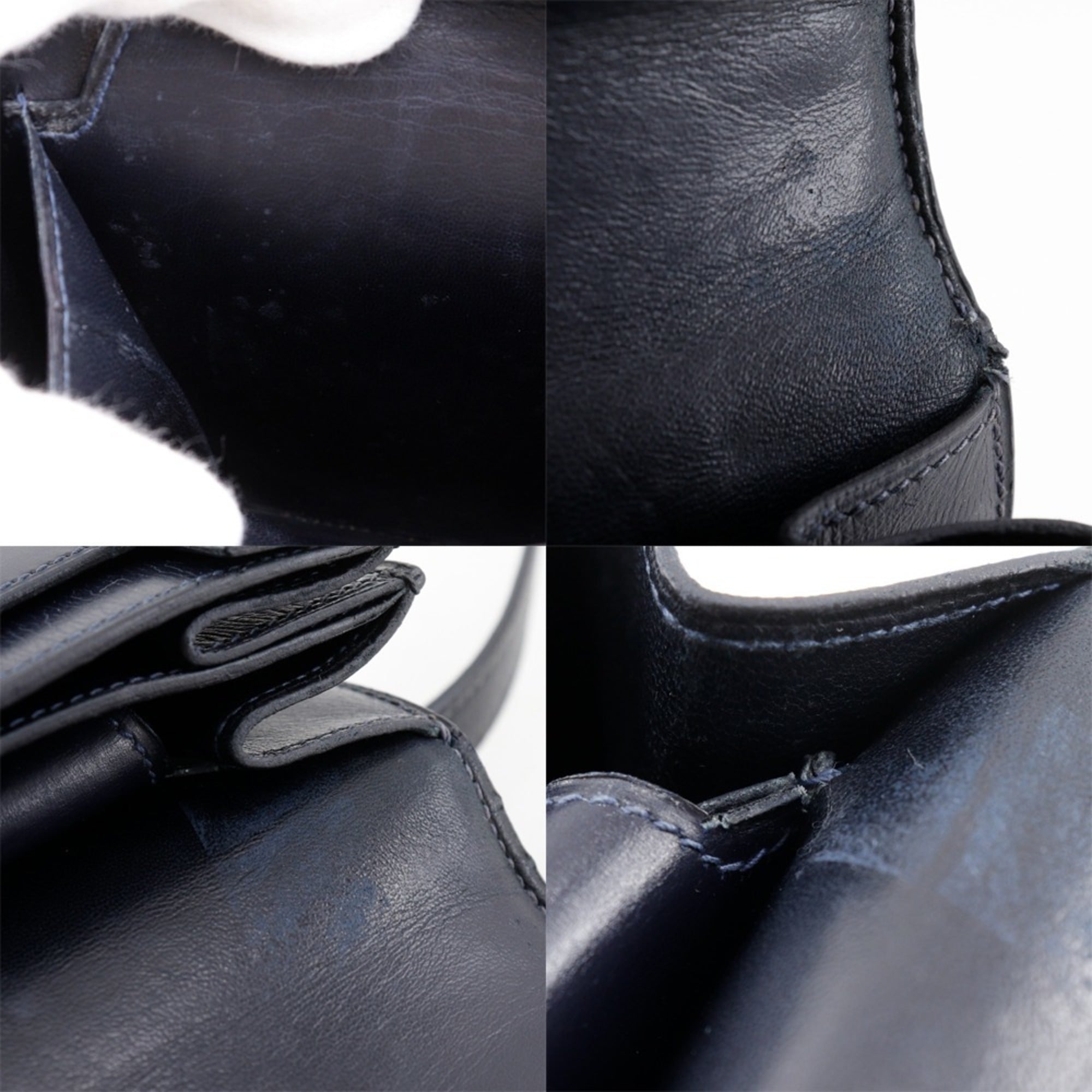 Hermes Leather Shoulder Bag (Pre-Owned)