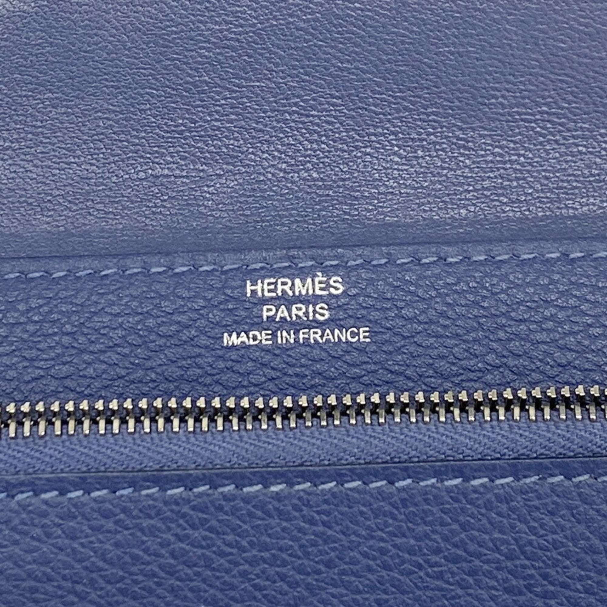 Hermes Blue Coin Purse/Coin Case (Pre-Owned)