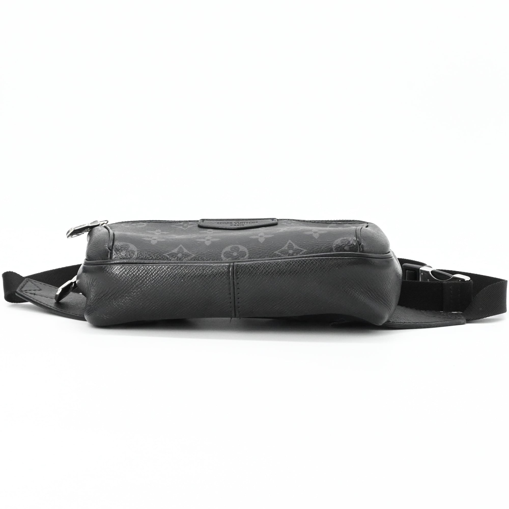 Louis Vuitton Black Noir Taigarama Sling Bag (Pre-Owned)