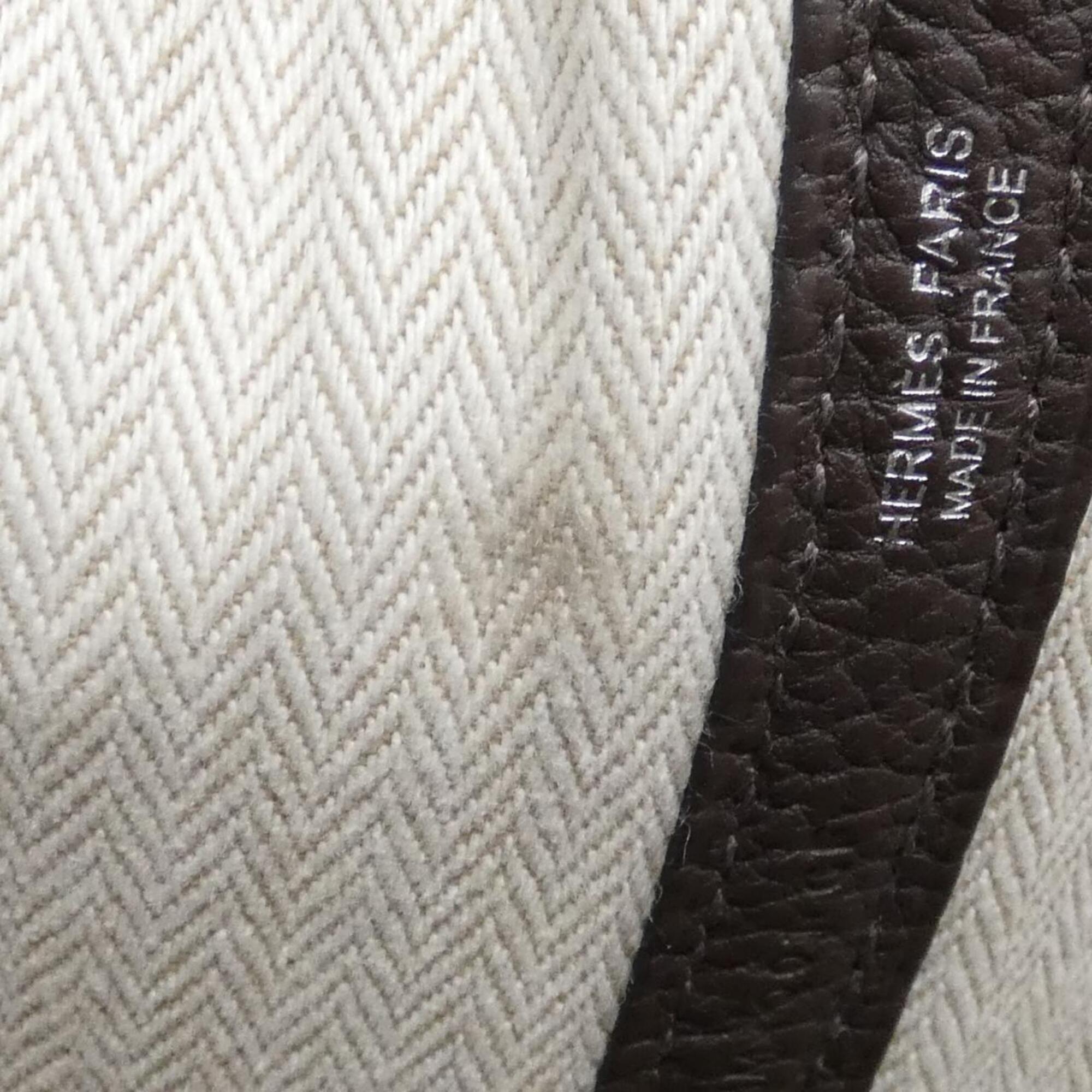 Hermes Chocolat Negonda Leather Handbag (Pre-Owned)