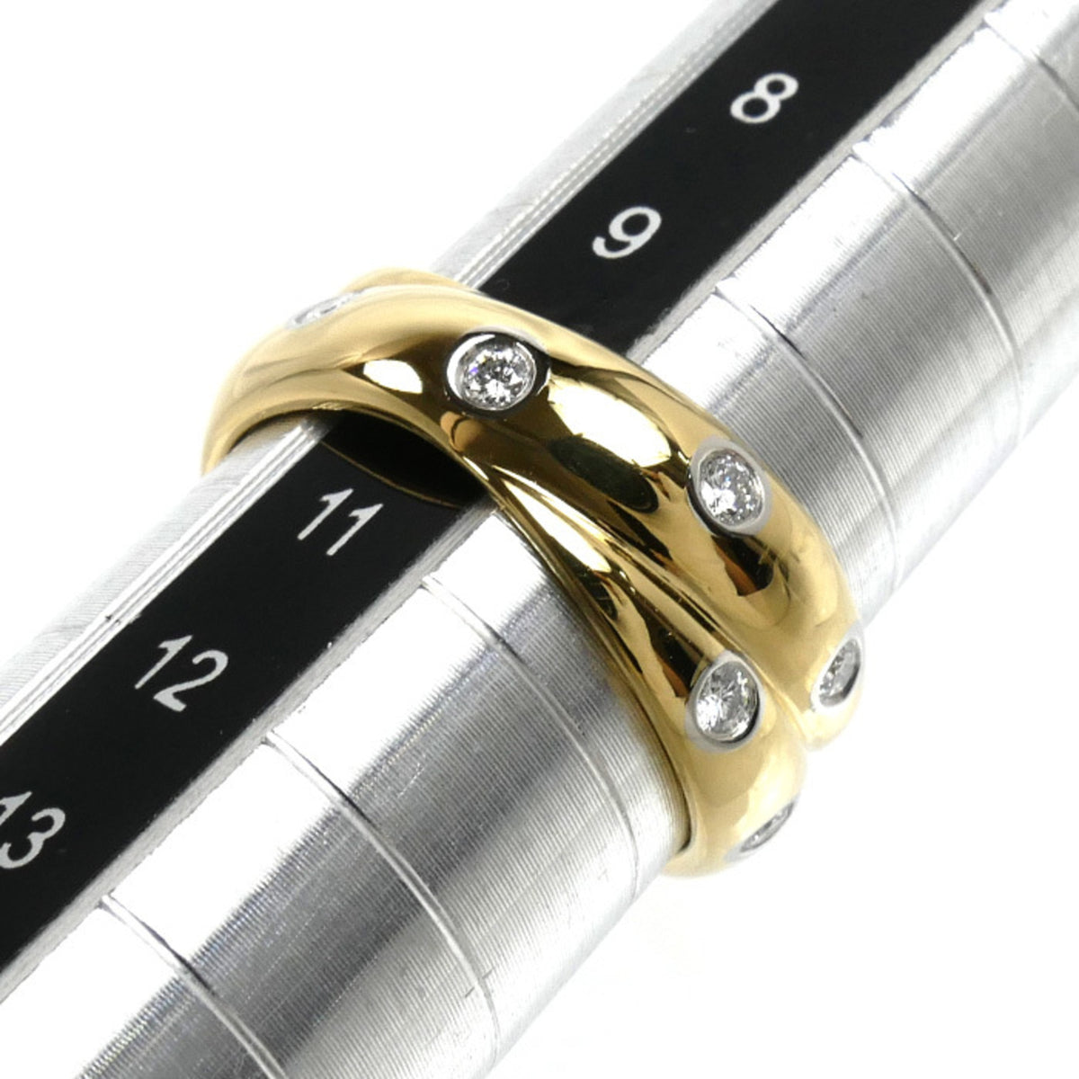 Tiffany Yellow Gold (18K) Platinum 900 Band Ring (Pre-Owned)