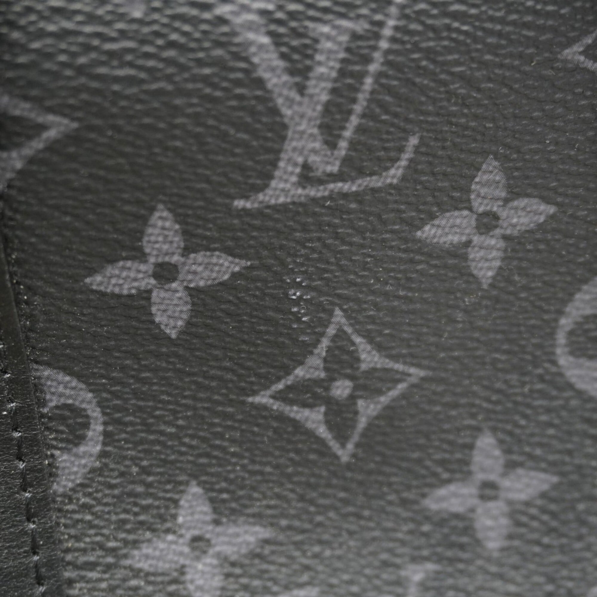 Louis Vuitton Black Gray Handbag (Pre-Owned)
