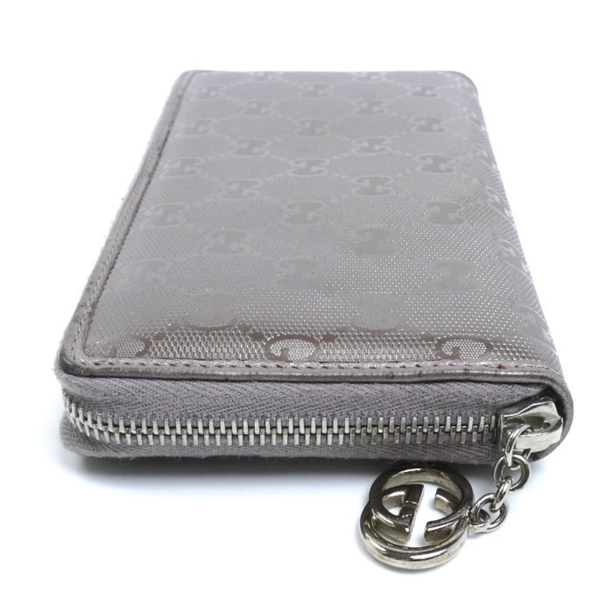 Gucci Metallic Purple Pvc Long Wallet (Bi-Fold) (Pre-Owned)