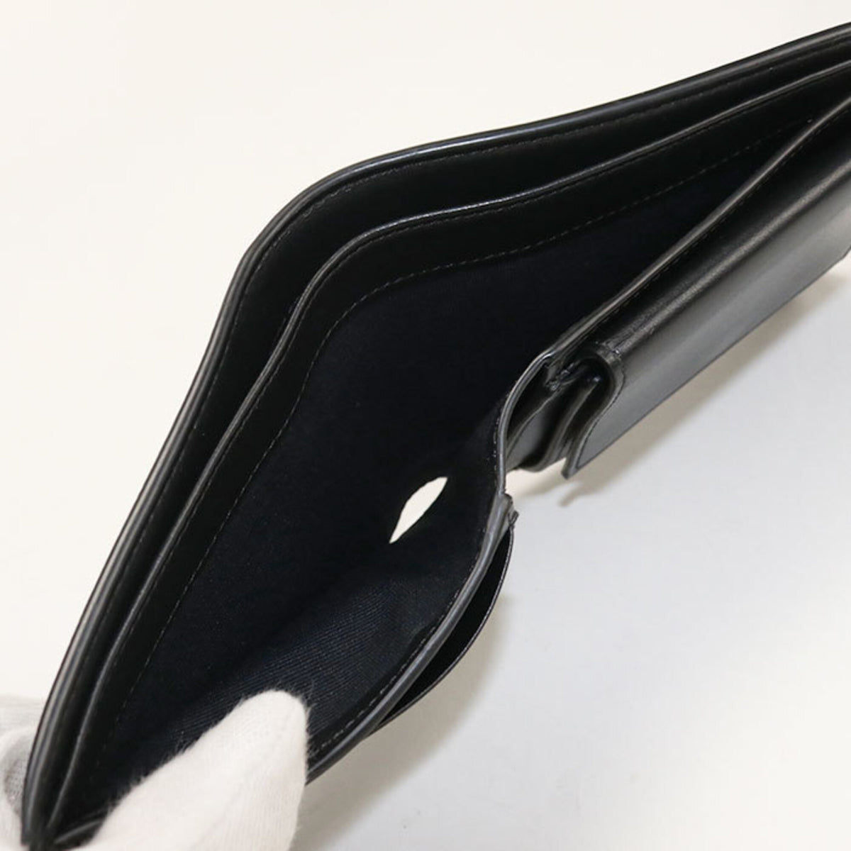 Celine Black Pvc Wallet (Bi-Fold) (Pre-Owned)