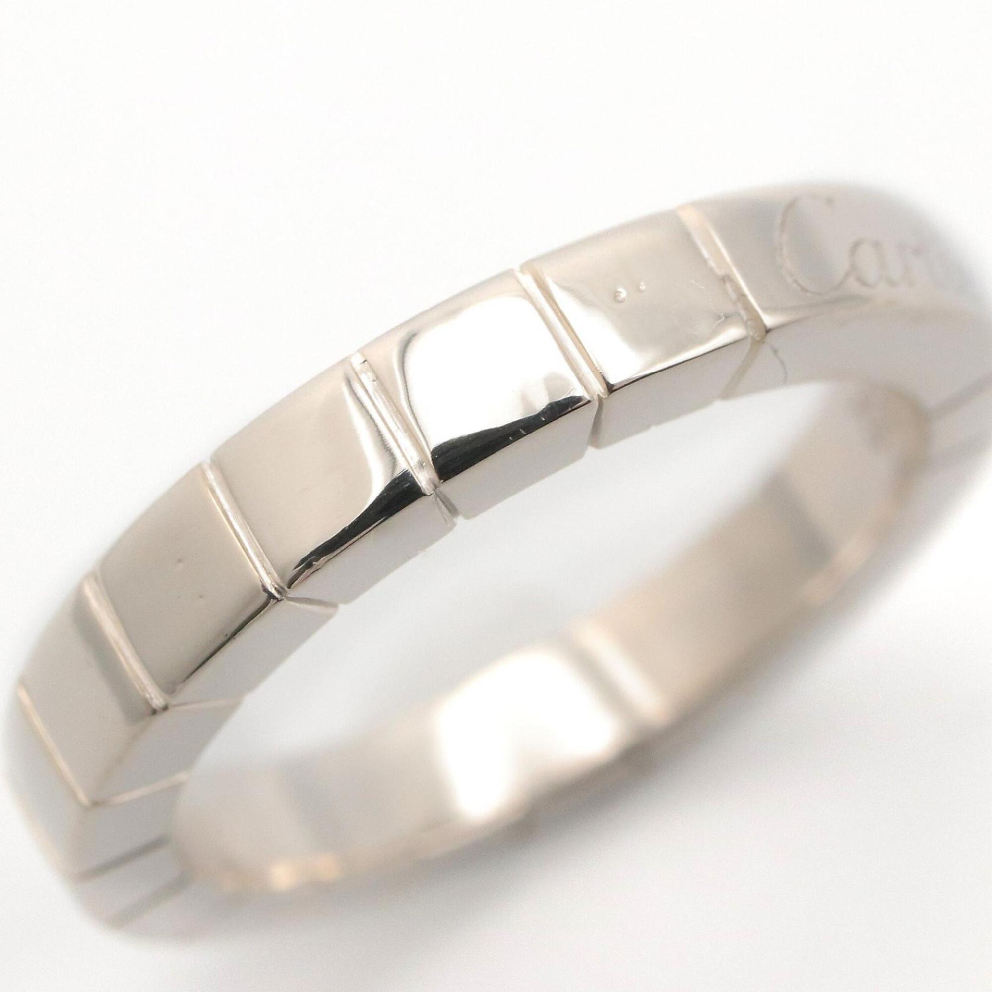 Cartier Lanieres Silver White Gold (18K) Band Ring (Pre-Owned)