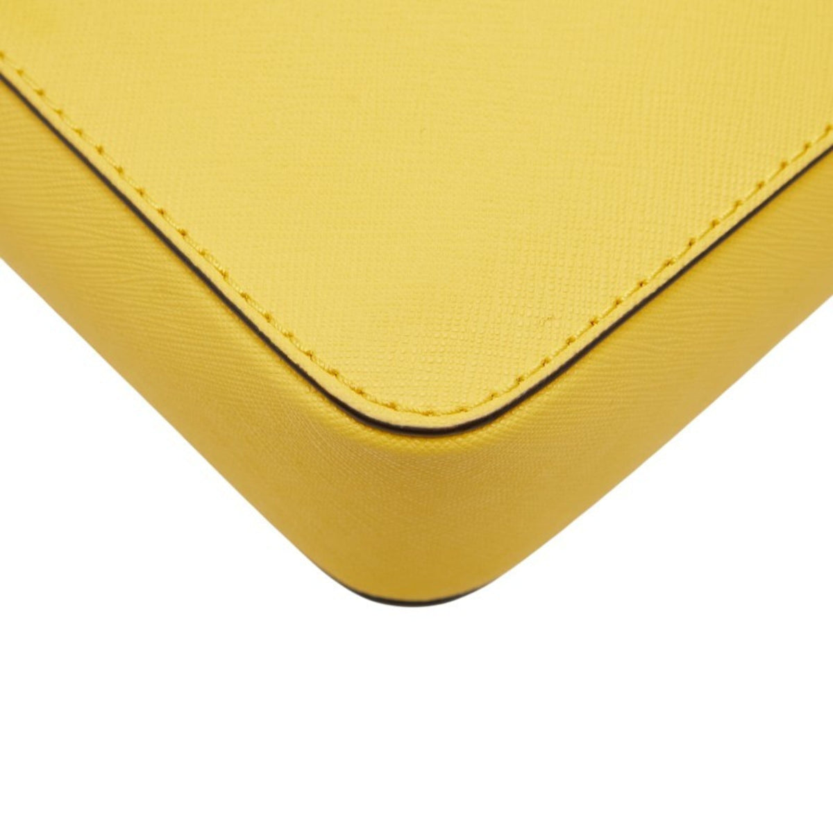 Michael Kors Yellow Leather Shoulder Bag (Pre-Owned)