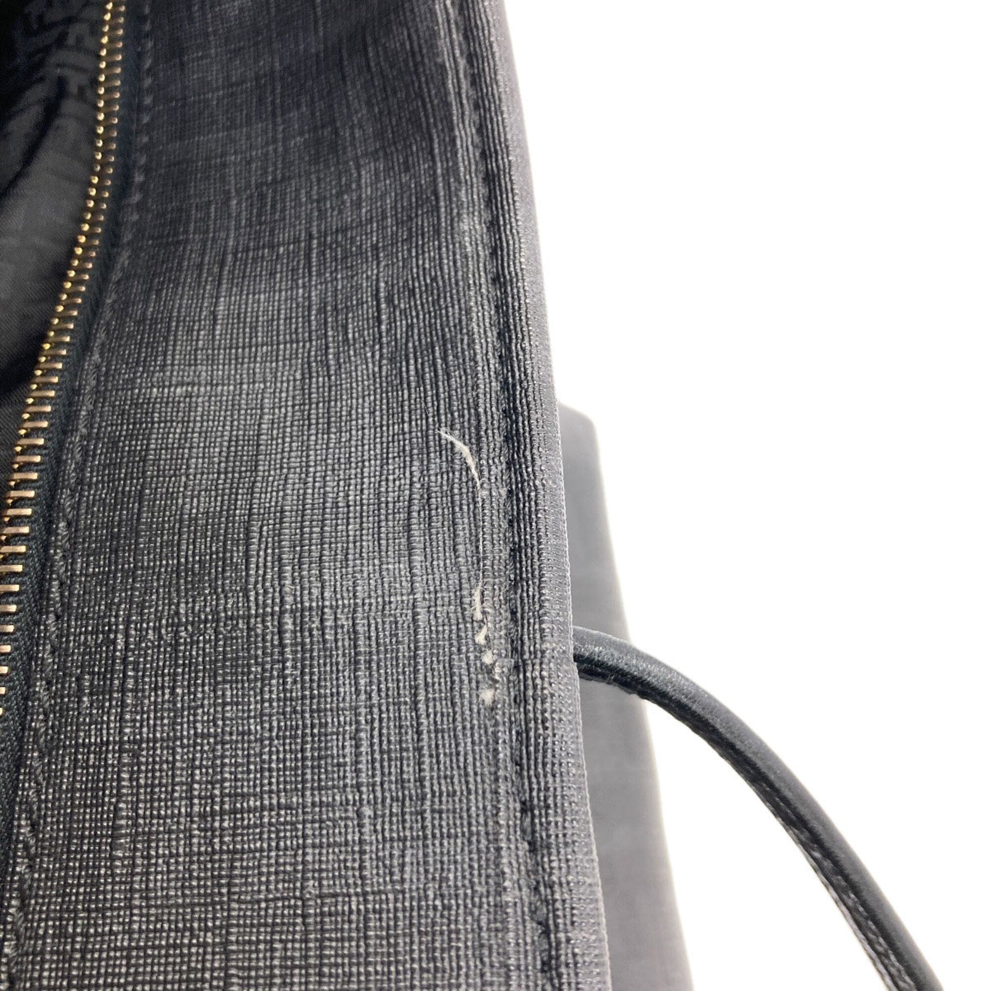Fendi Black Pvc Tote Bag (Pre-Owned)