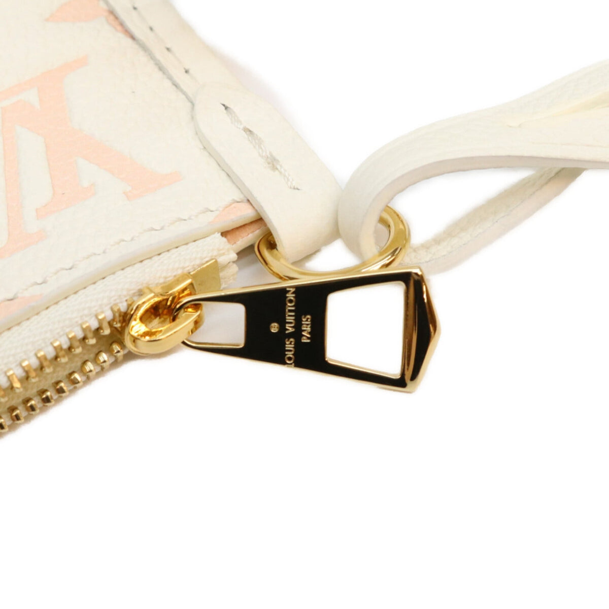 Louis Vuitton Pink White Monogram Empreinte Shoulder Bag (Pre-Owned)
