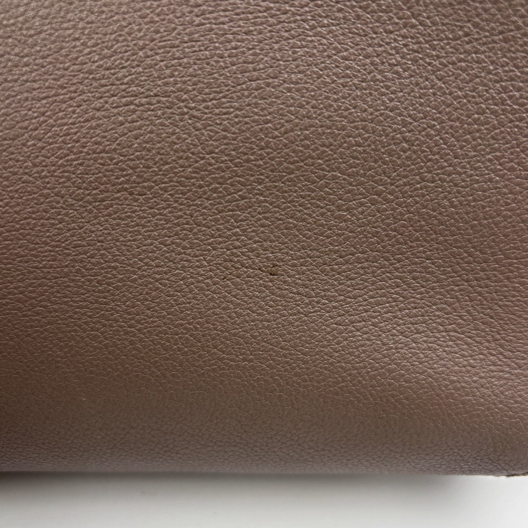 Louis Vuitton Brown Leather Handbag Shoulder Bag (Pre-Owned)