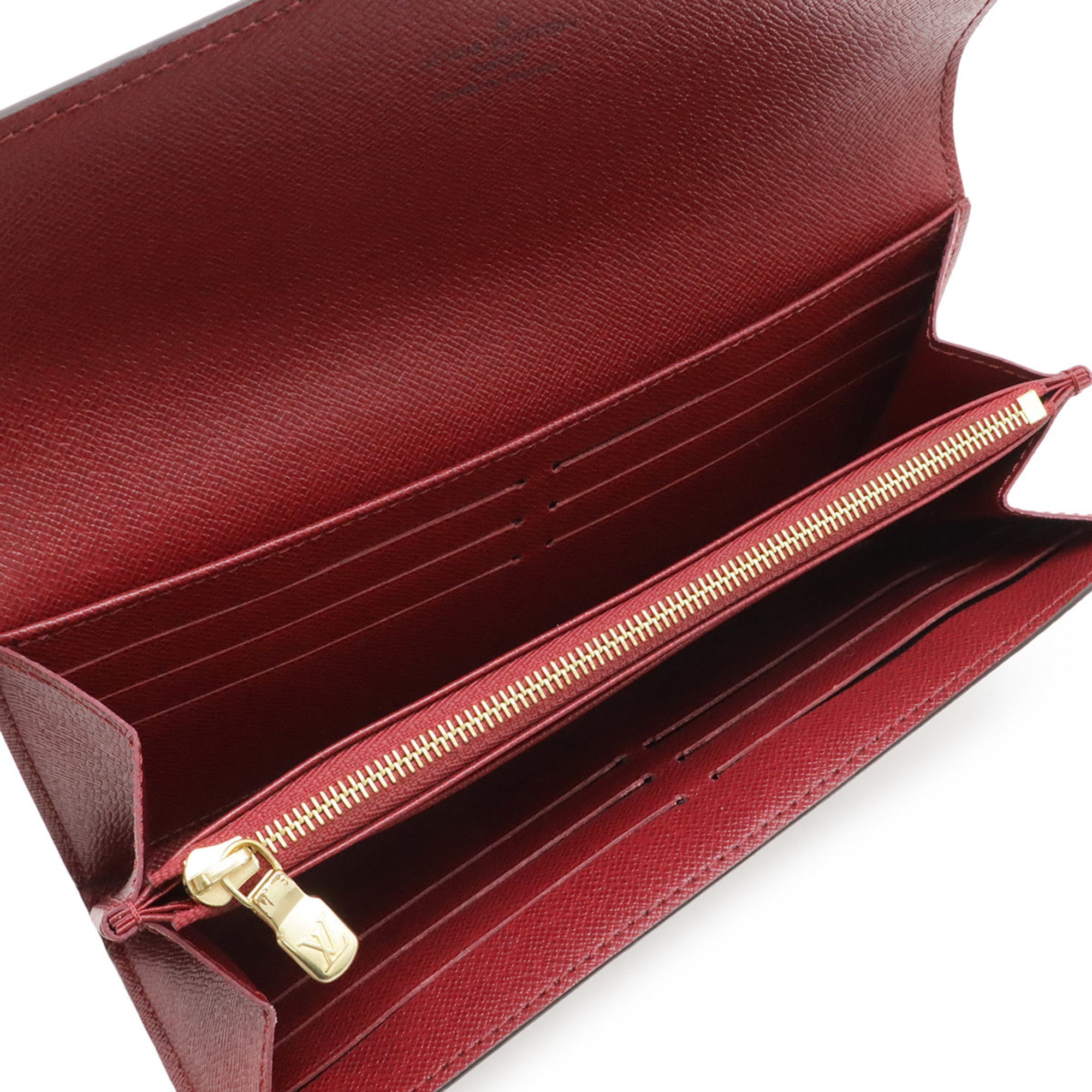 Louis Vuitton Monogram Fuchsia Monogram Long Wallet (Bi-Fold) (Pre-Owned)