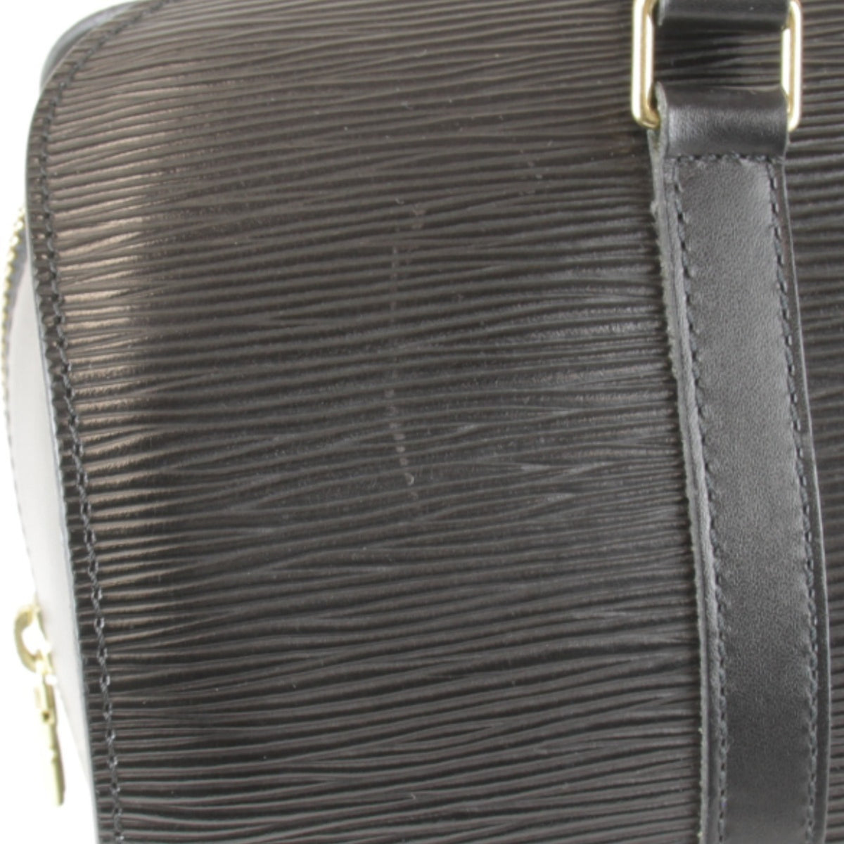 Louis Vuitton Epi Black Epi Leather Handbag (Pre-Owned)