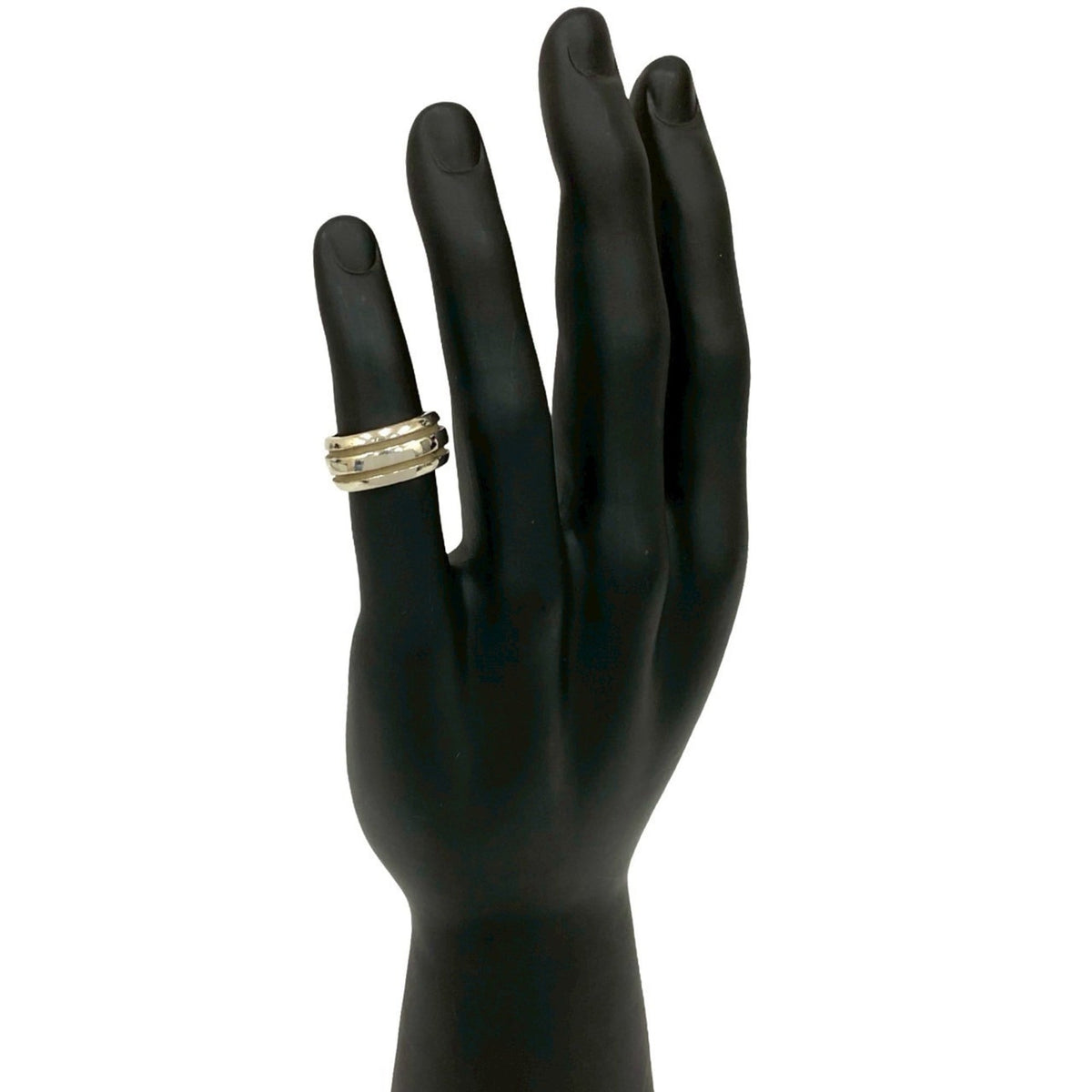 Tiffany Silver Silver 925 Band Ring (Pre-Owned)
