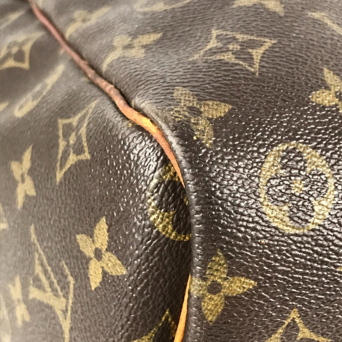 Louis Vuitton Brown Monogram Boston Bag Handbag (Pre-Owned)