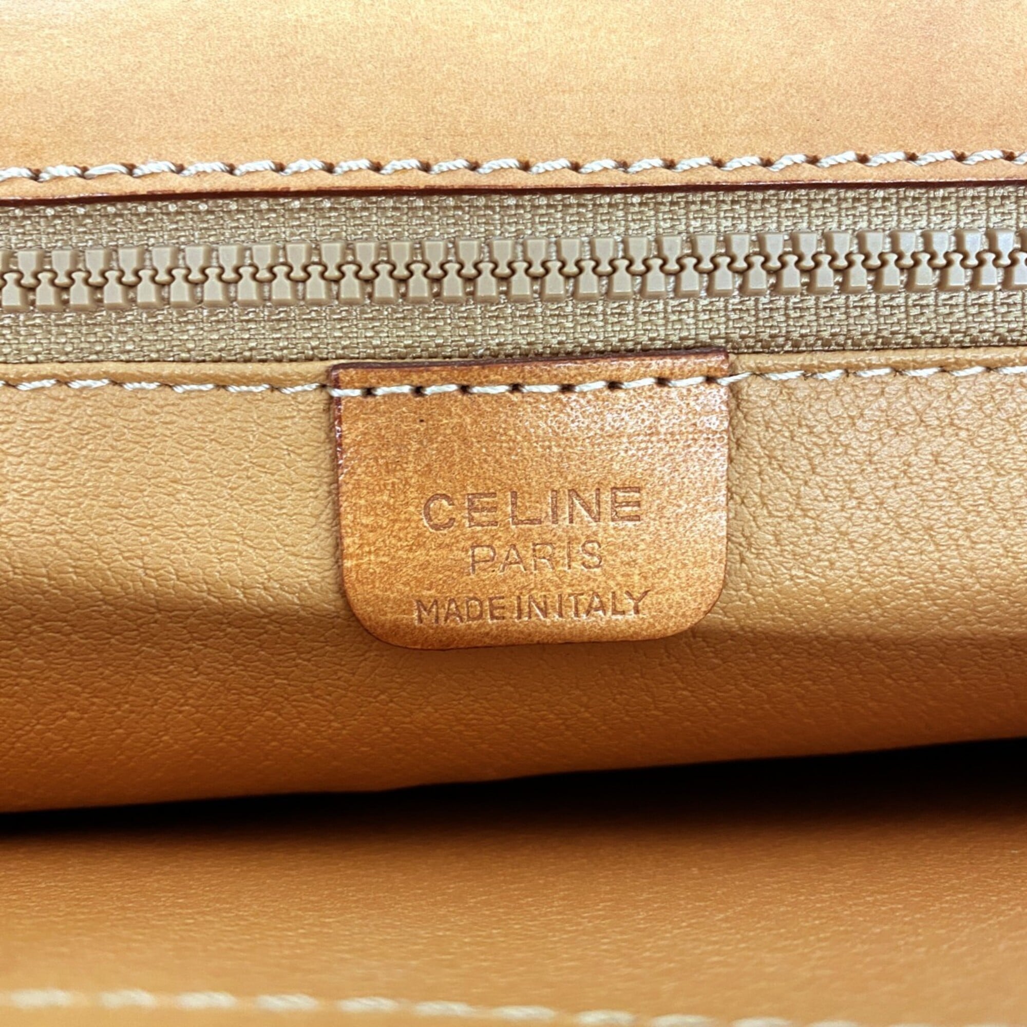 Celine Brown Pvc Shoulder Bag (Pre-Owned)