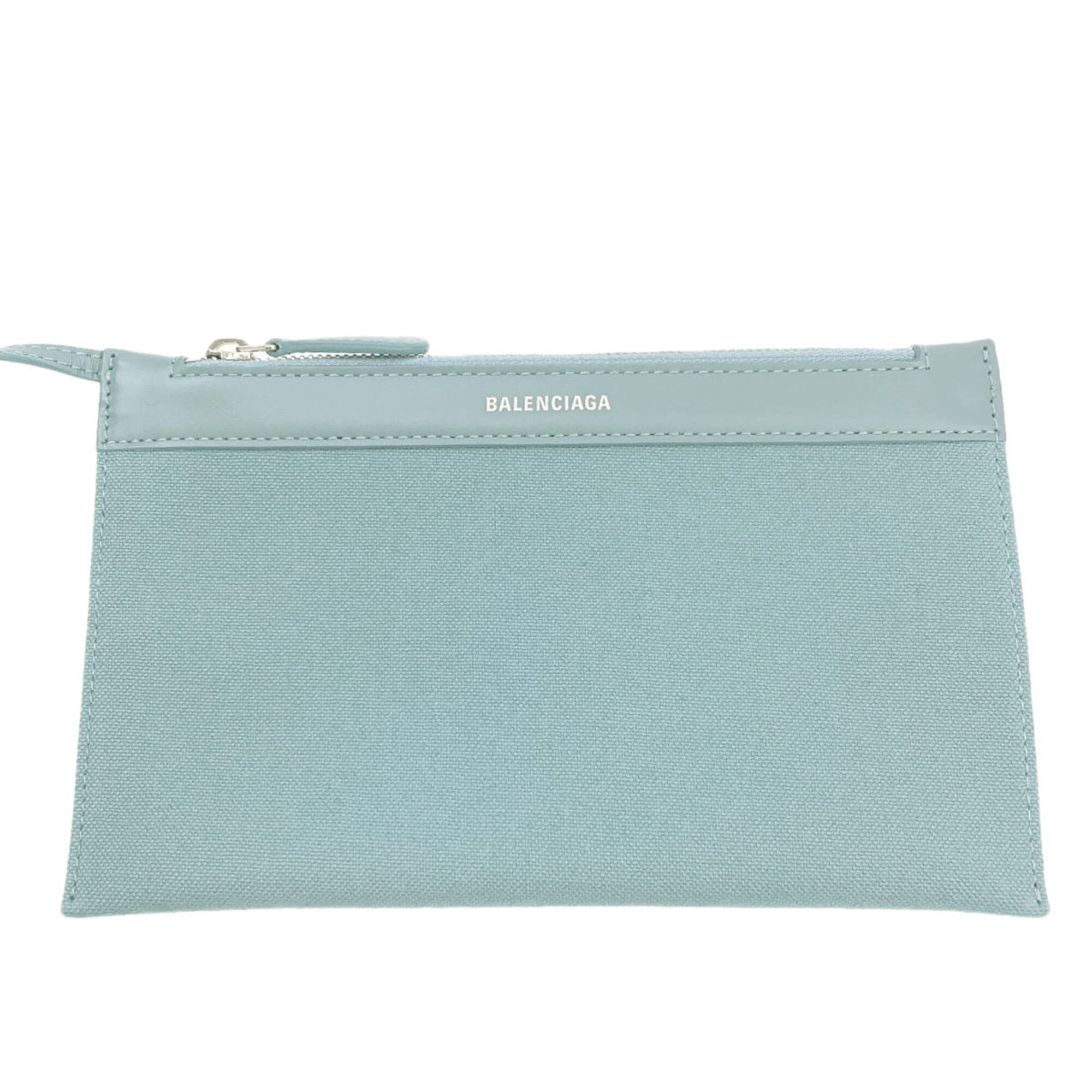 Balenciaga Light Blue Canvas Handbag (Pre-Owned)