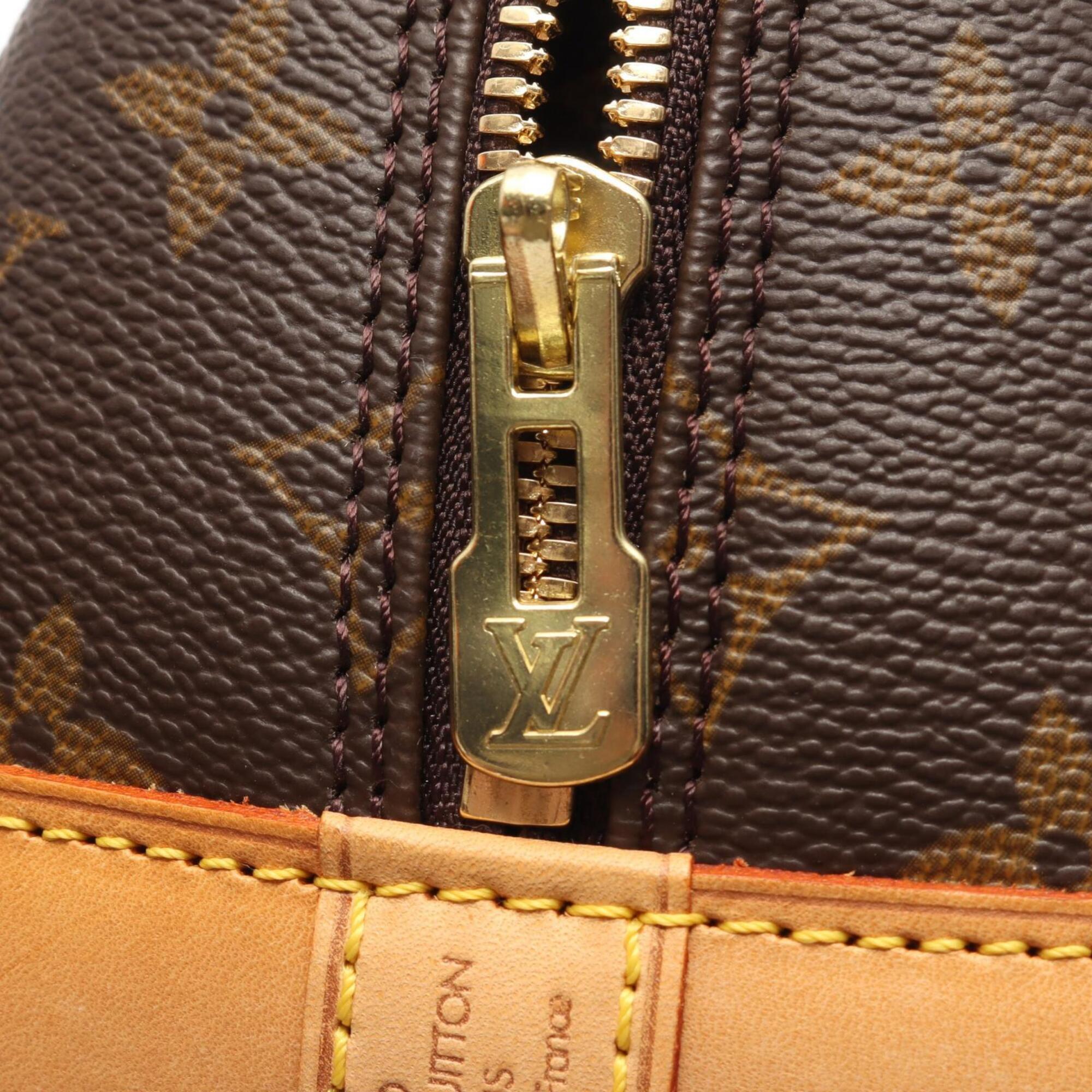 Louis Vuitton Brown Monogram Monogram Leather Handbag (Pre-Owned)