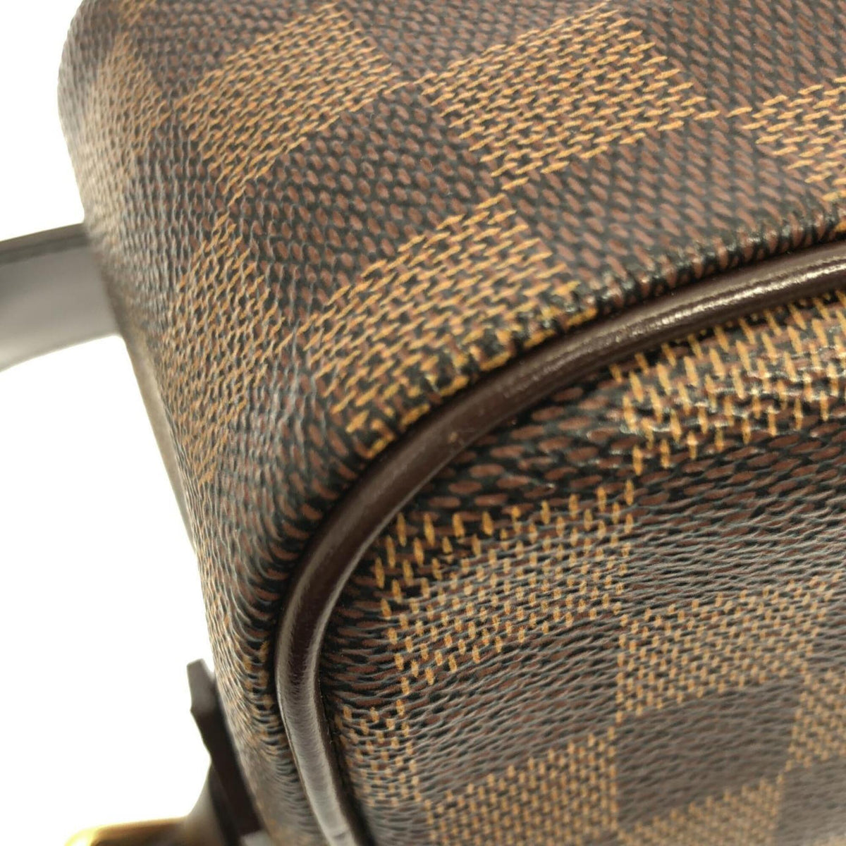 Louis Vuitton Brown Coated Canvas Shoulder Bag (Pre-Owned)