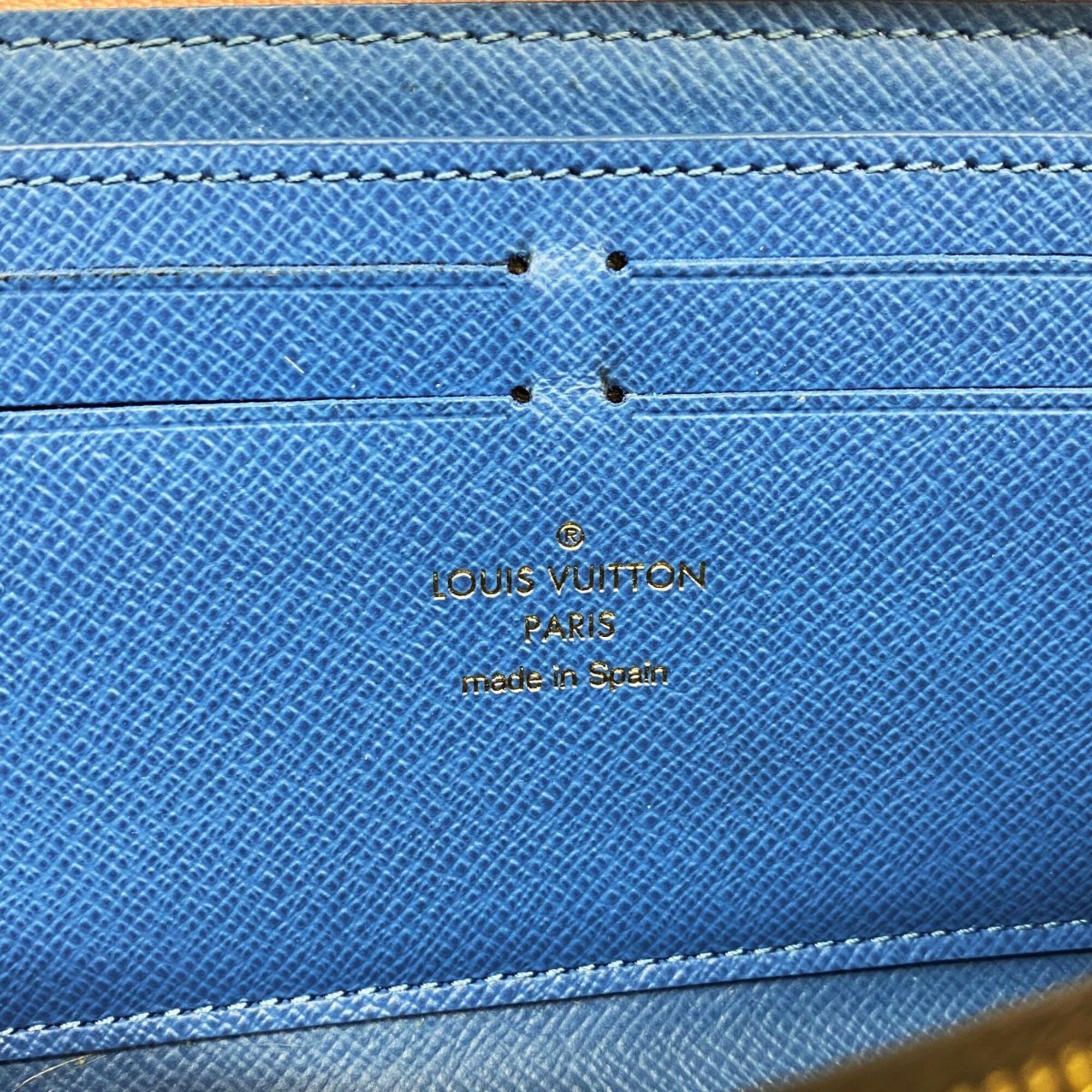 Louis Vuitton Blue Rose Ballerine Long Wallet (Bi-Fold) (Pre-Owned)