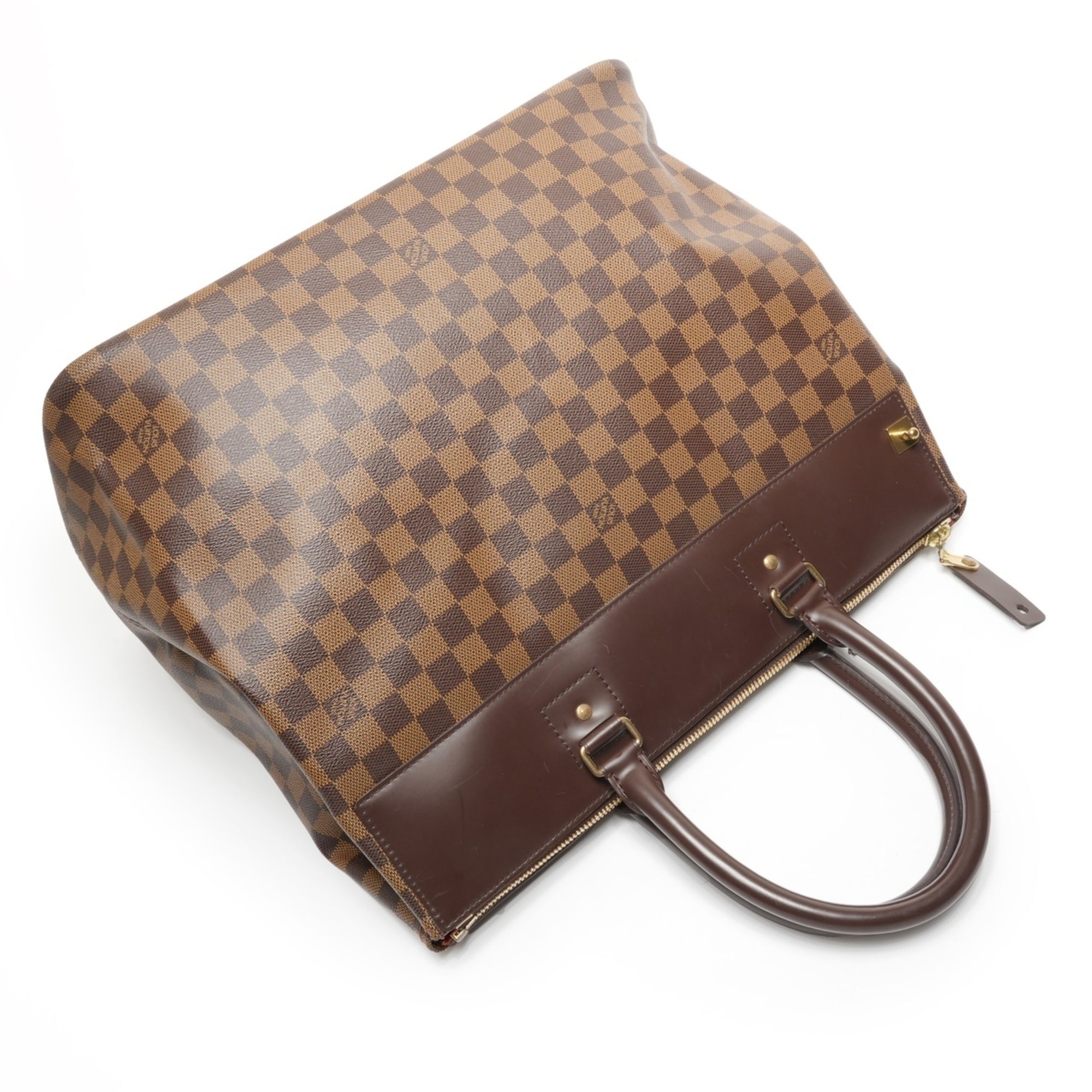 Louis Vuitton Damier Brown Boston Bag (Pre-Owned)