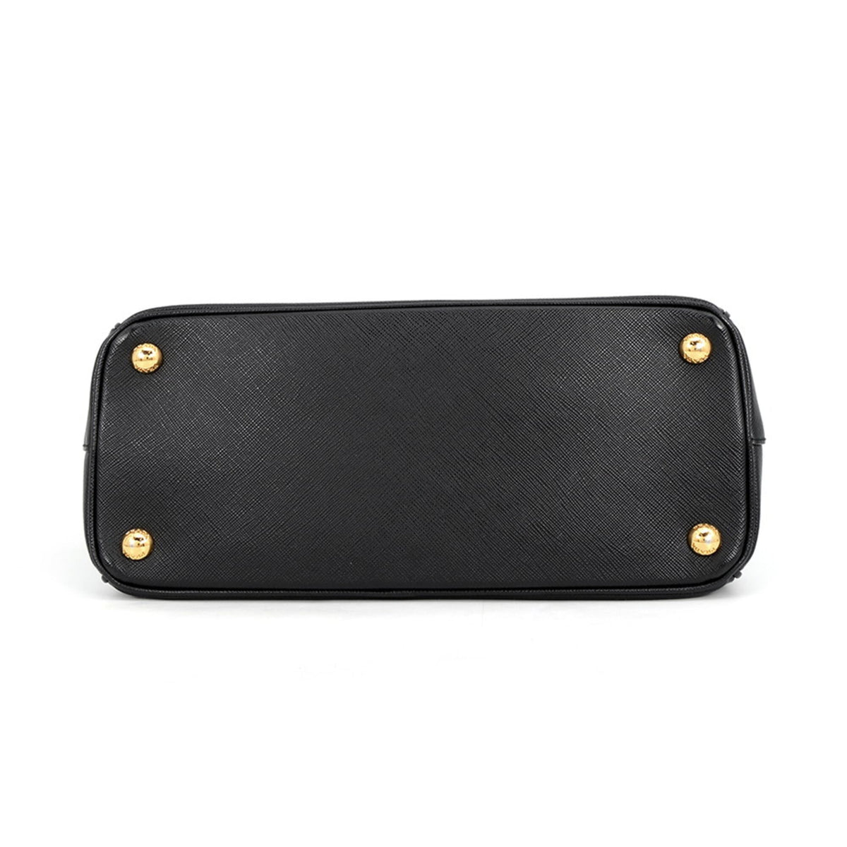 Prada Saffiano Black Saffiano Handbag Shoulder Bag (Pre-Owned)