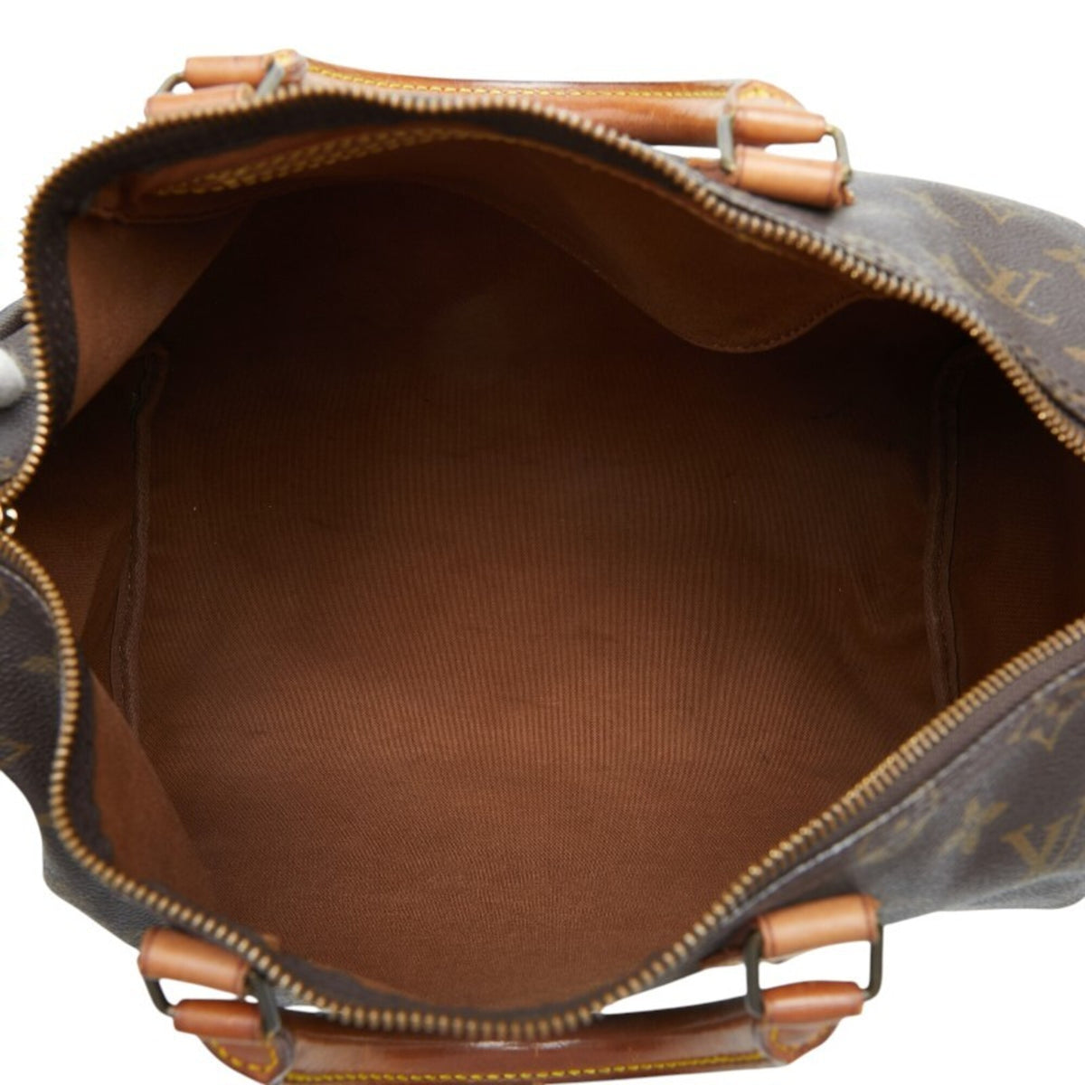 Louis Vuitton Brown Pvc Leather Boston Bag Handbag (Pre-Owned)