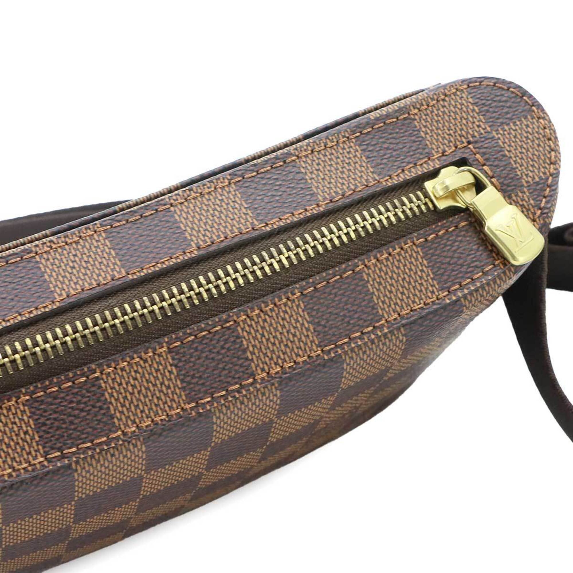 Louis Vuitton Brown Damier Canvas Ebene Damier Canvas Sling Bag (Pre-Owned)