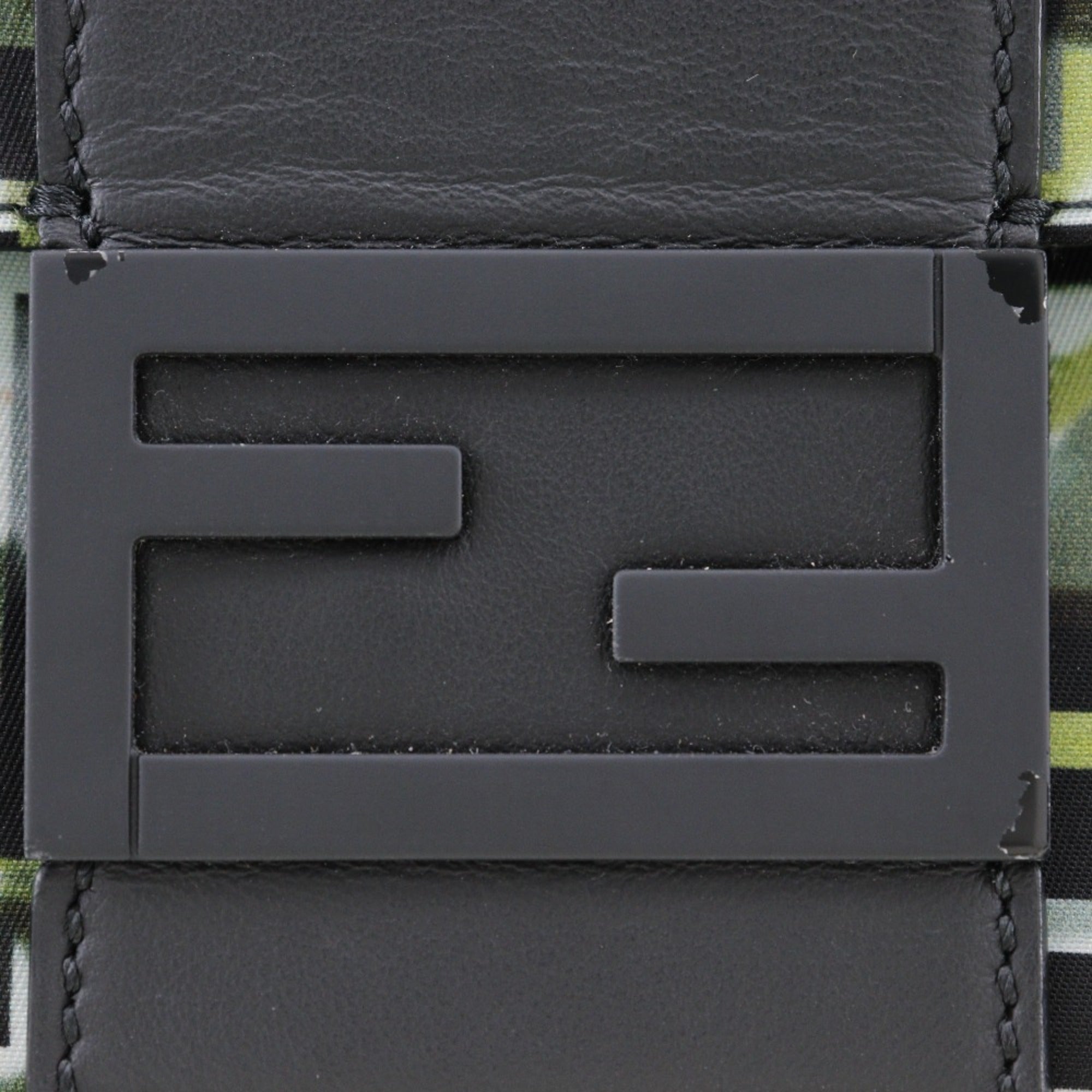 Fendi Black Nylon Shoulder Bag (Pre-Owned)